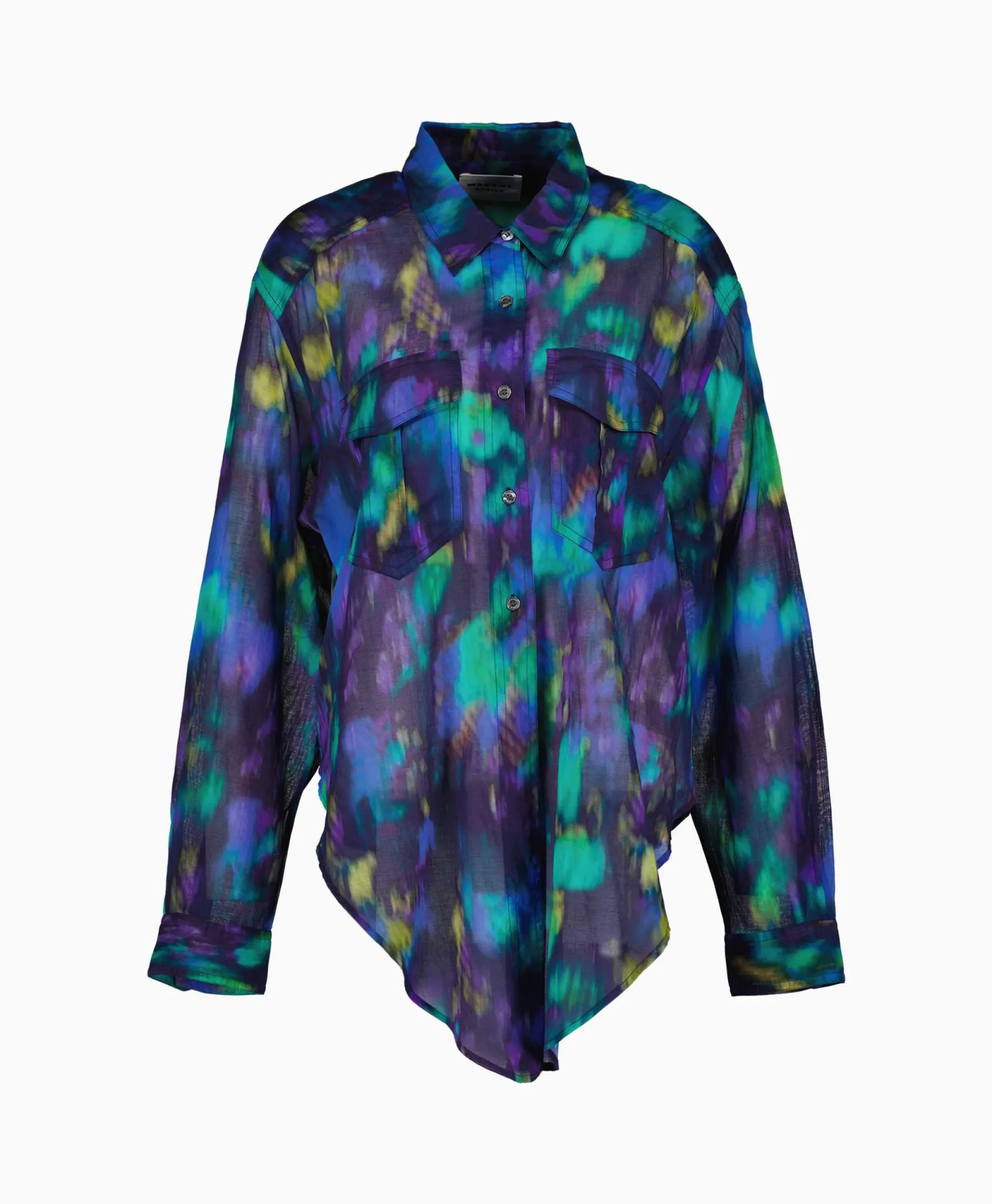 Marant Etoile Blouse Nath-Gb Blauw