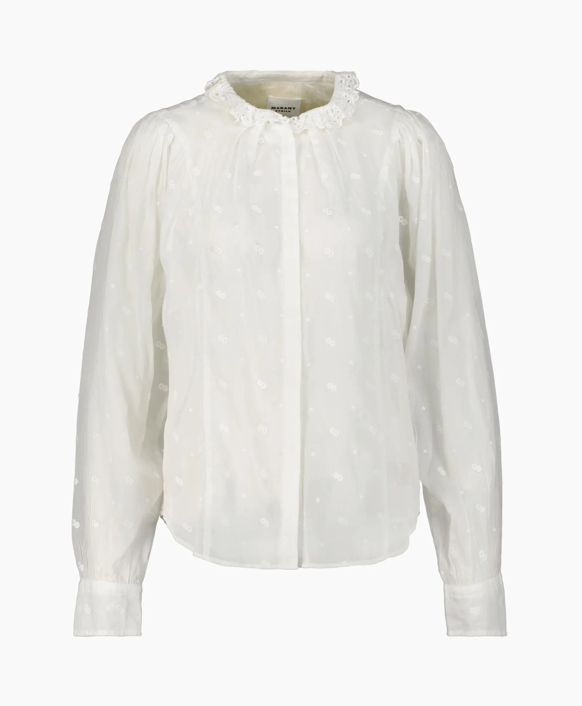 Marant Etoile Blouse Terzali-Gc Wit