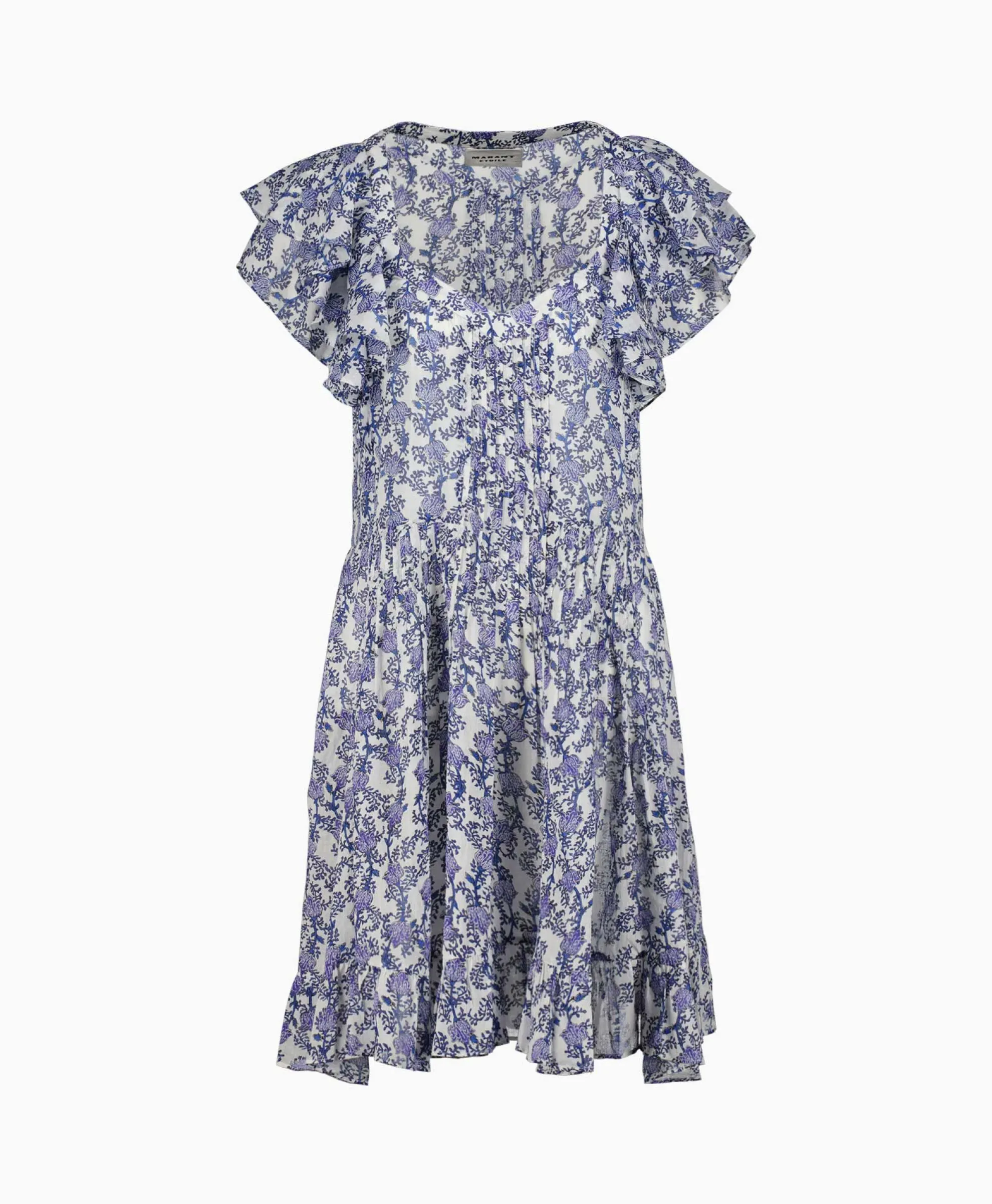 Marant Etoile Jurk Godrana Dress Blauw