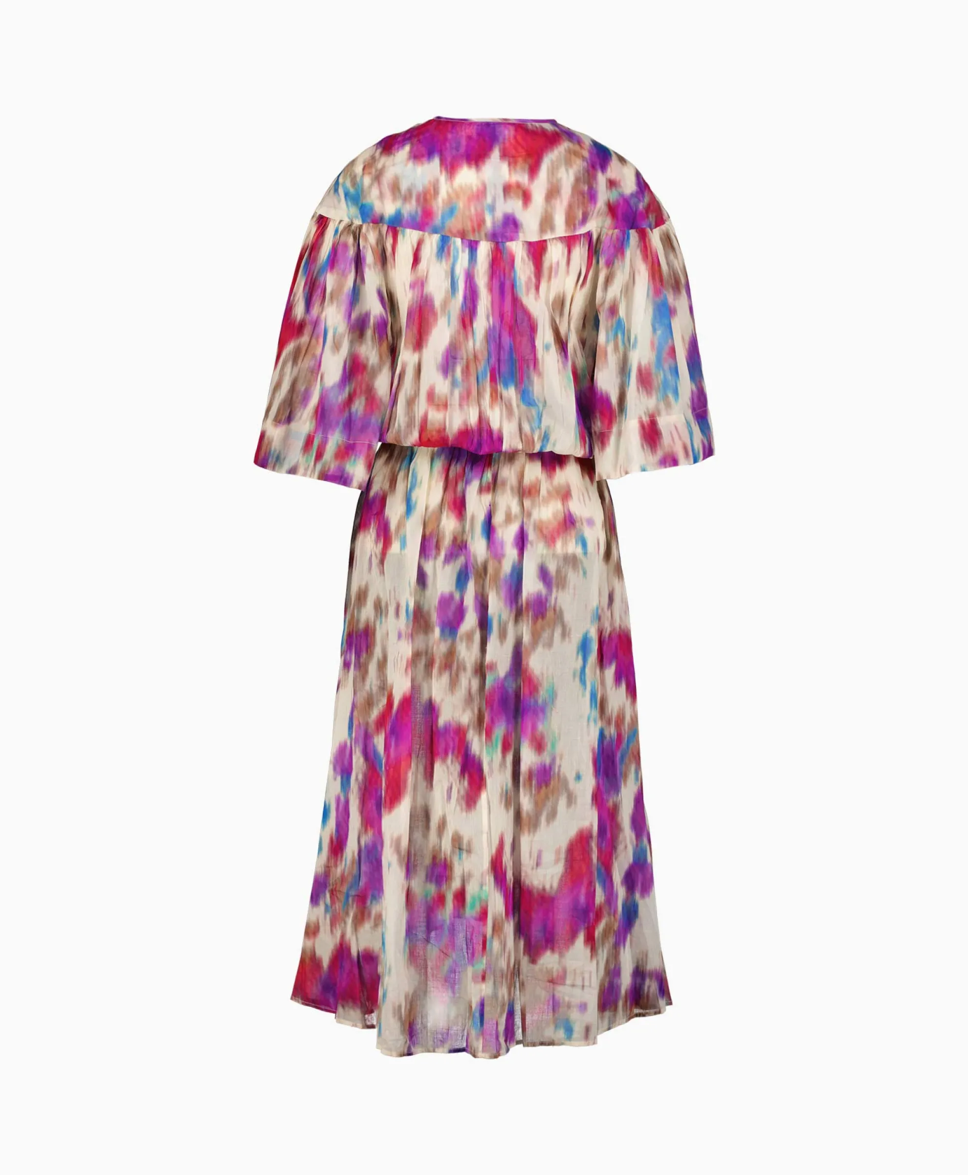 Marant Etoile Midi Jurk Maggy-Gb Beige