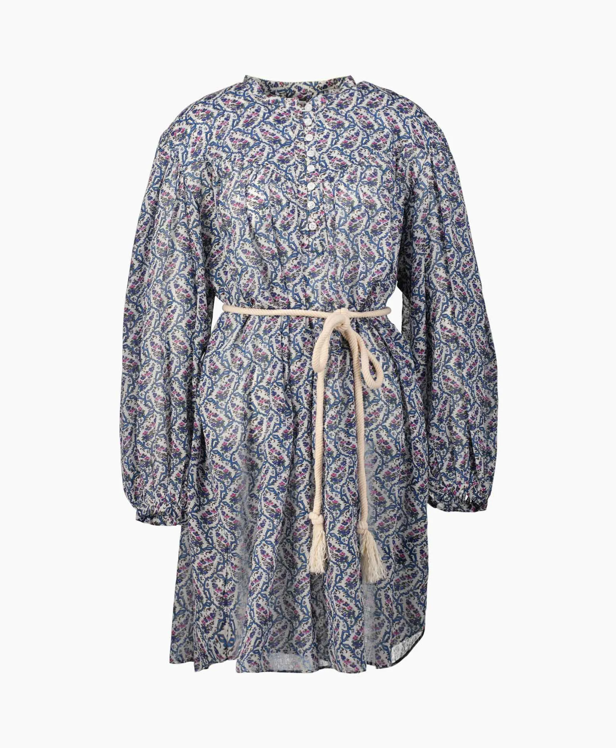 Marant Etoile Mini Jurk Kildi-Ge Ecru