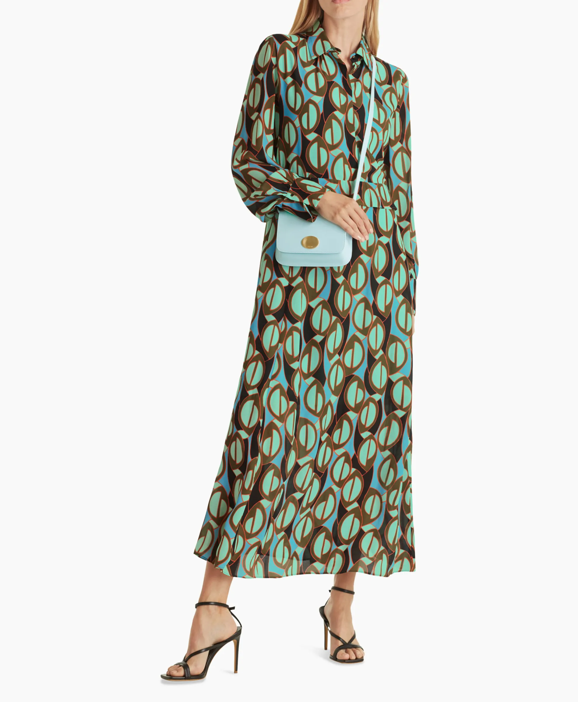 Marccain Collectie Jurk Wc 21.43 W04 Groen