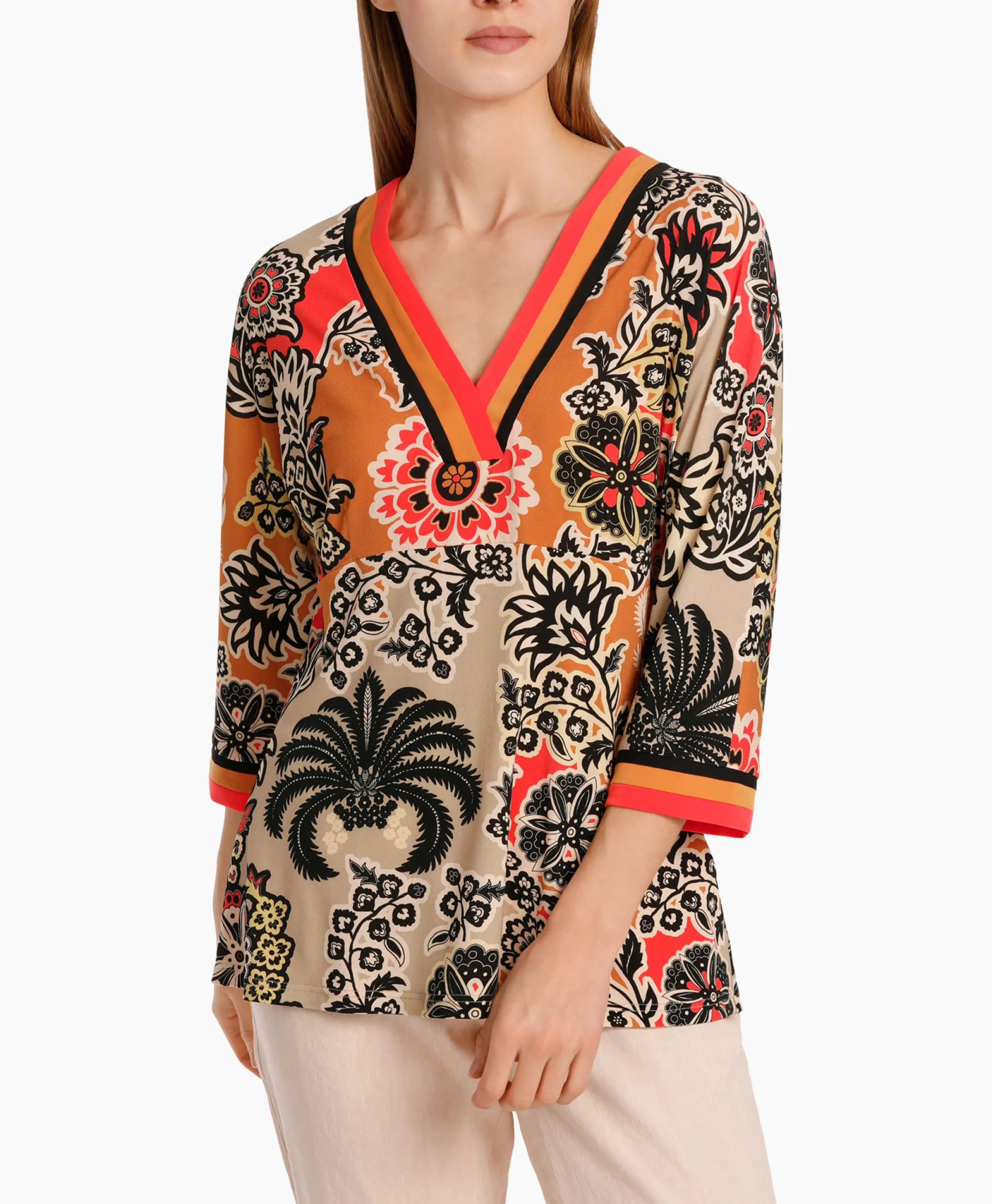 Marccain Collectie Blouse Wc 55.08 J48 Oranje