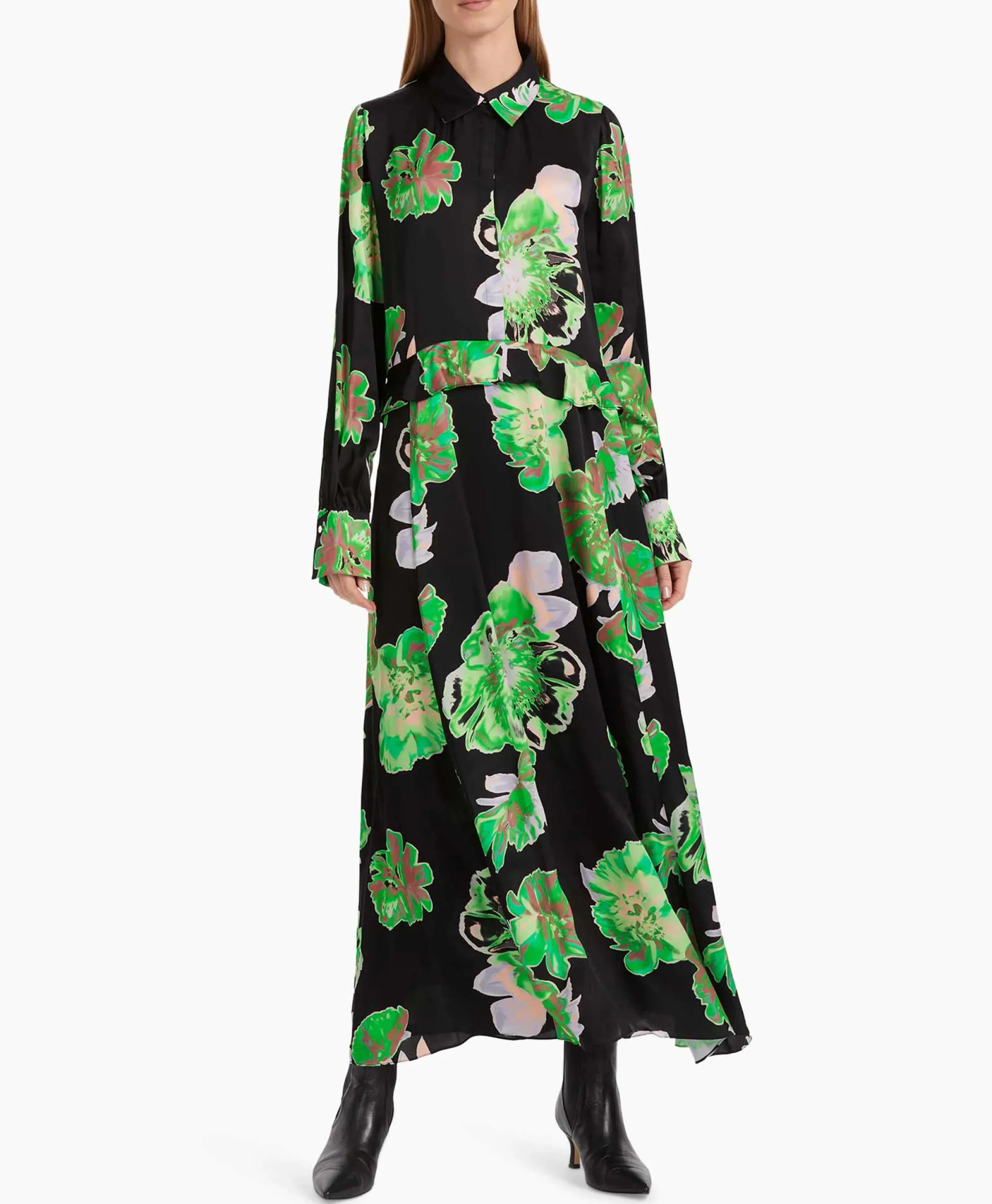 Marccain Collectie Jurk Vc 21.20 W45 Zwart