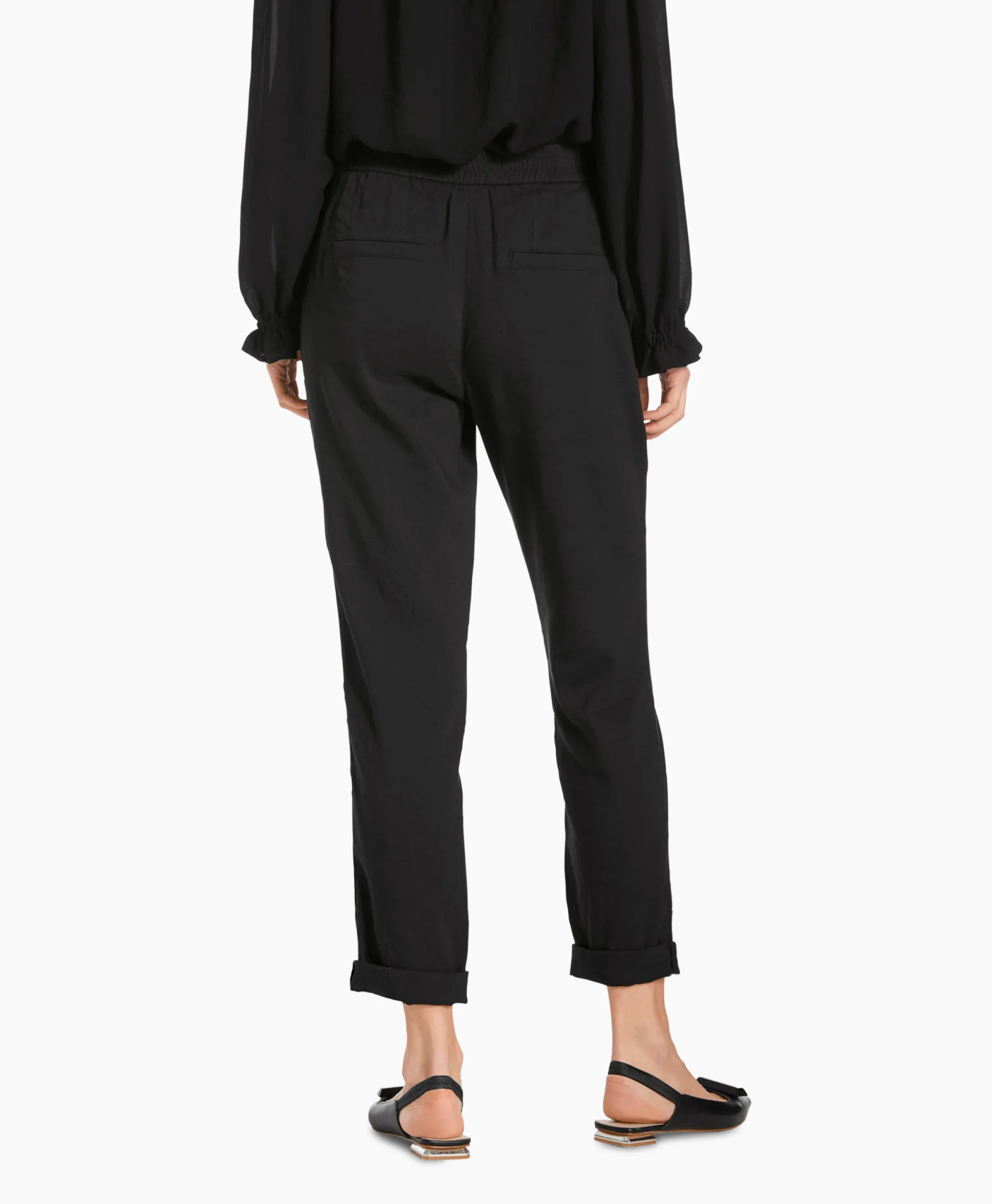 Marccain Collectie Broek Wc 81.59 W47 Zwart