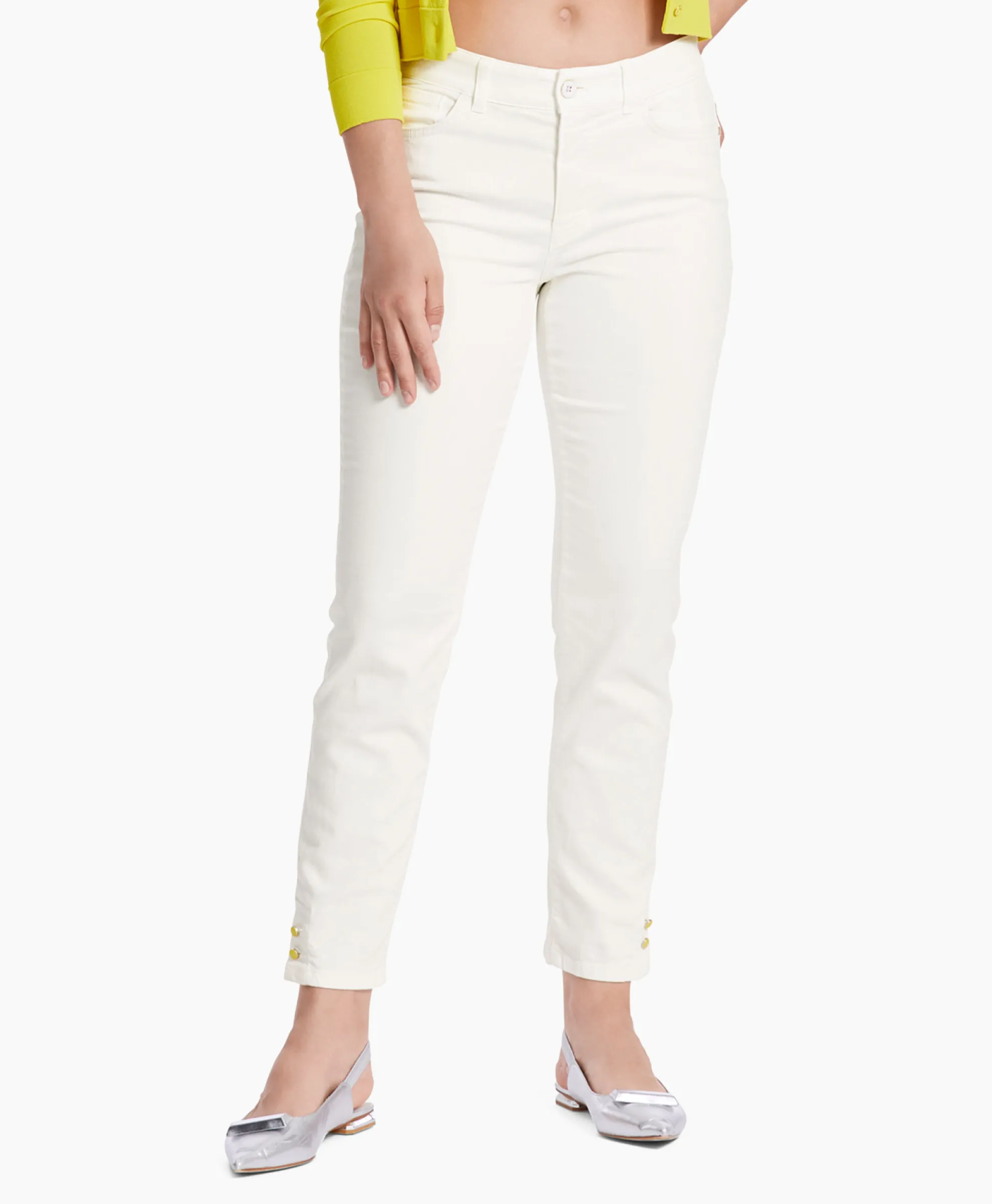 Marccain Collectie Jeans Wc 82.13 D69 Off White