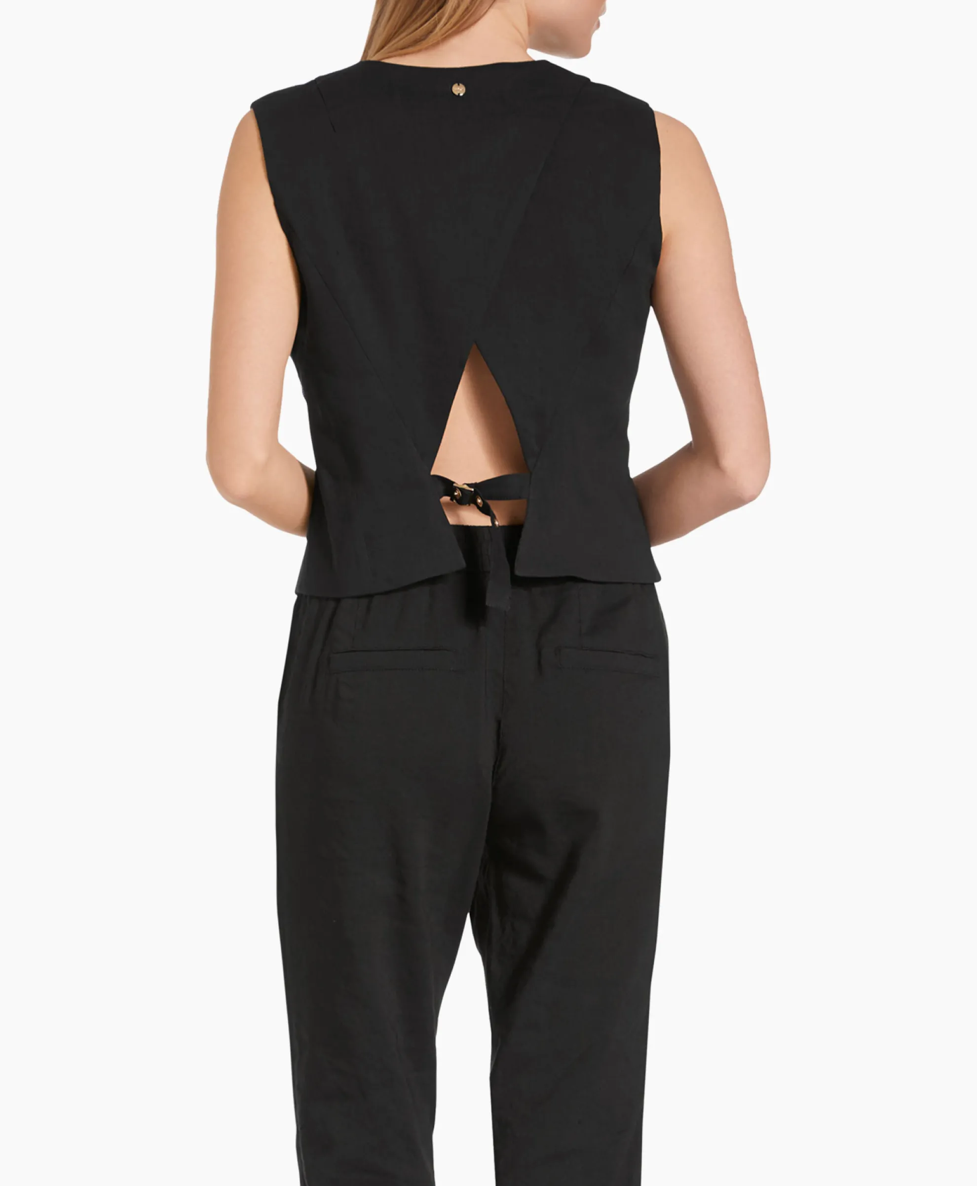 Marccain Collectie Vest Wc 37.02 W47 Zwart