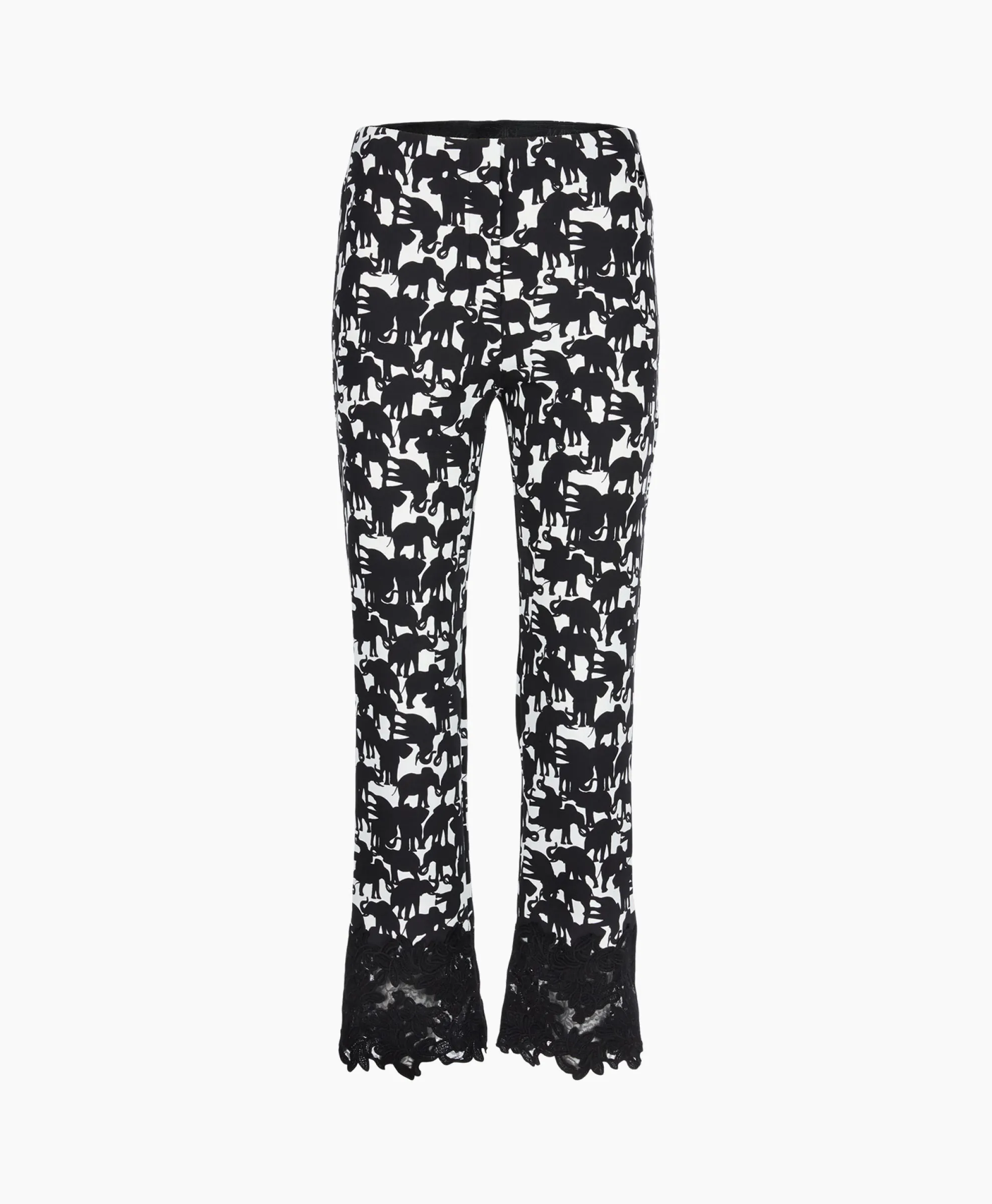 Marccain Collectie Broek Wc 81.02 J10 Zwart