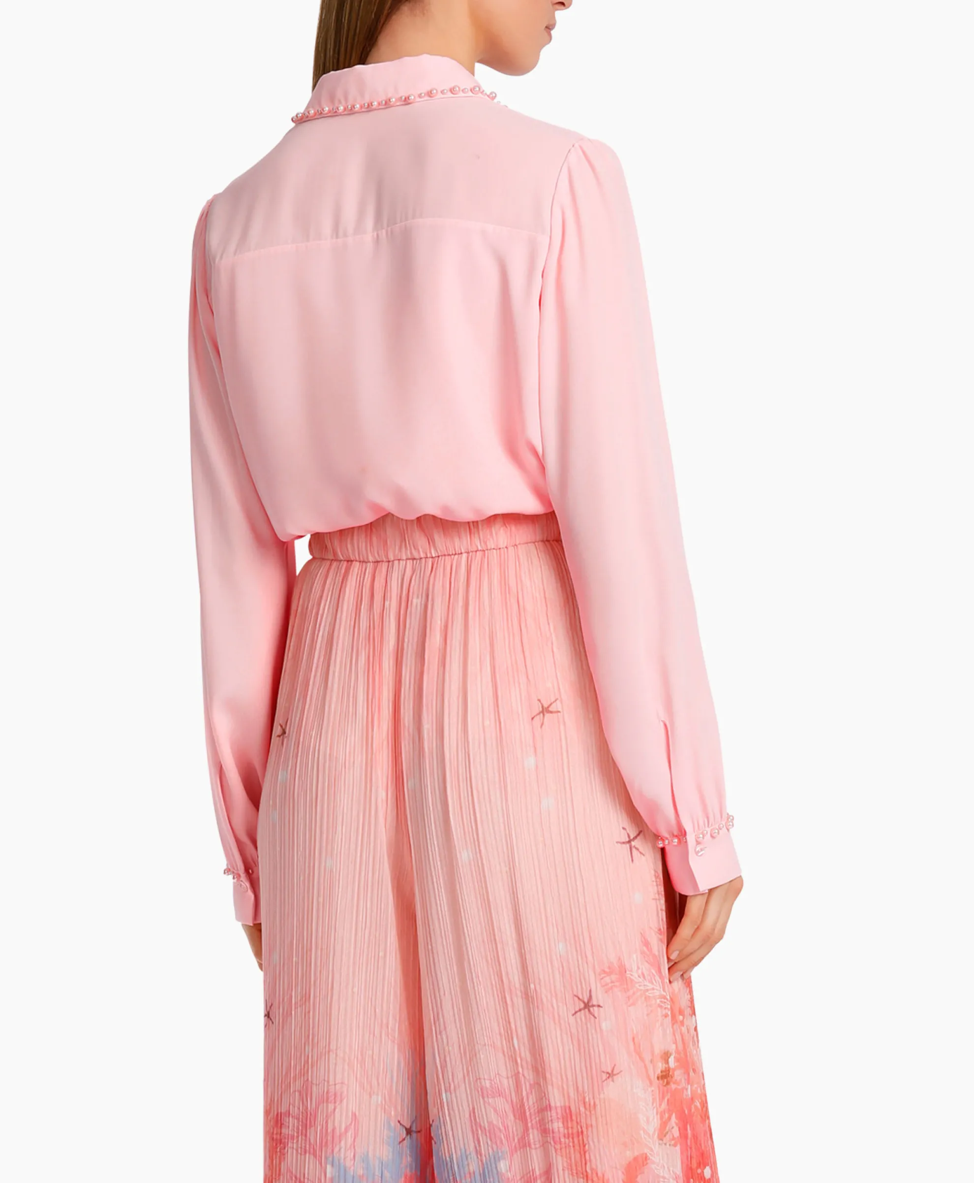 Marccain Collectie Blouse Wc 51.46 W90 Zalm