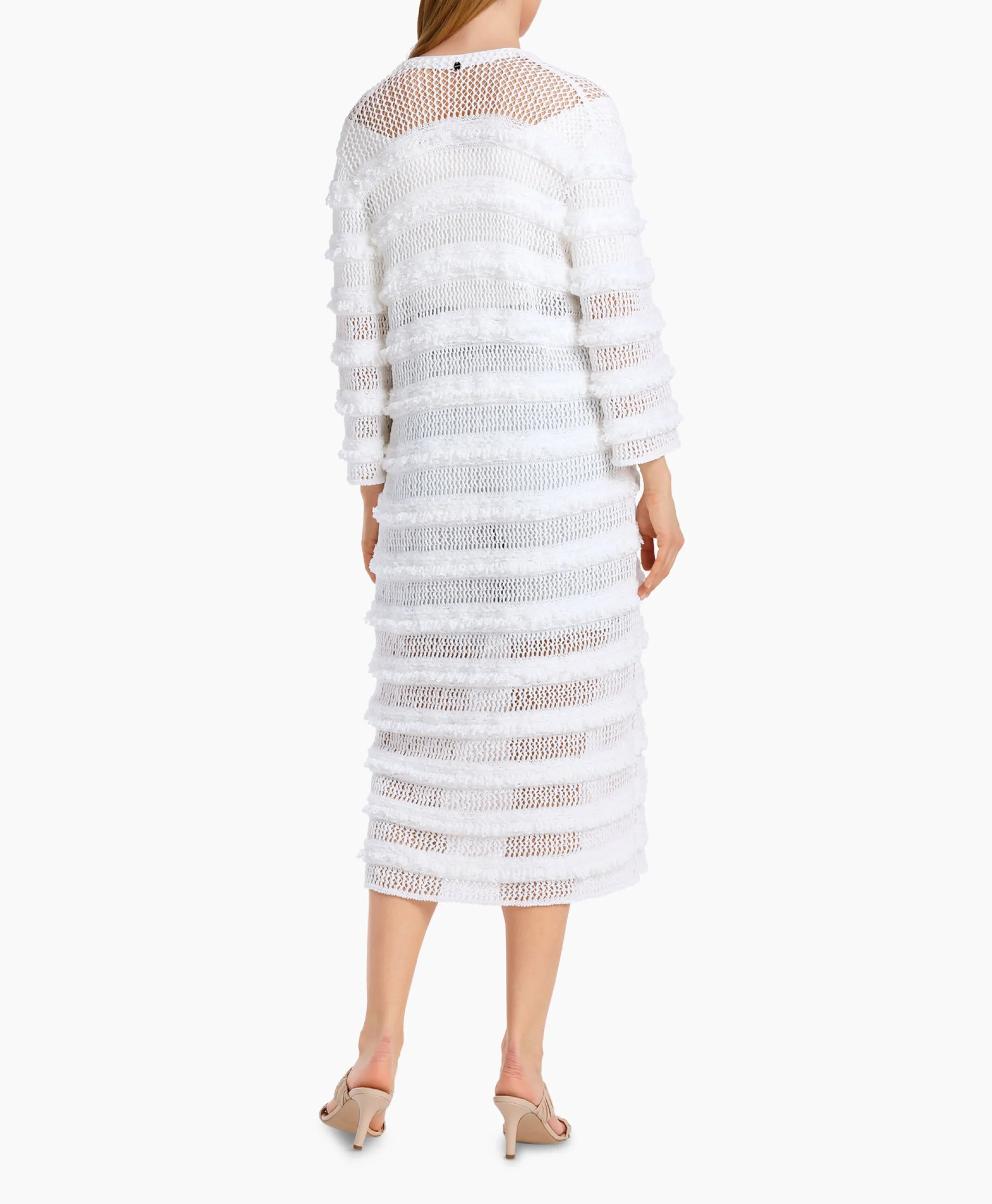 Marccain Collectie Coat Wc 11.05 M41 Wit