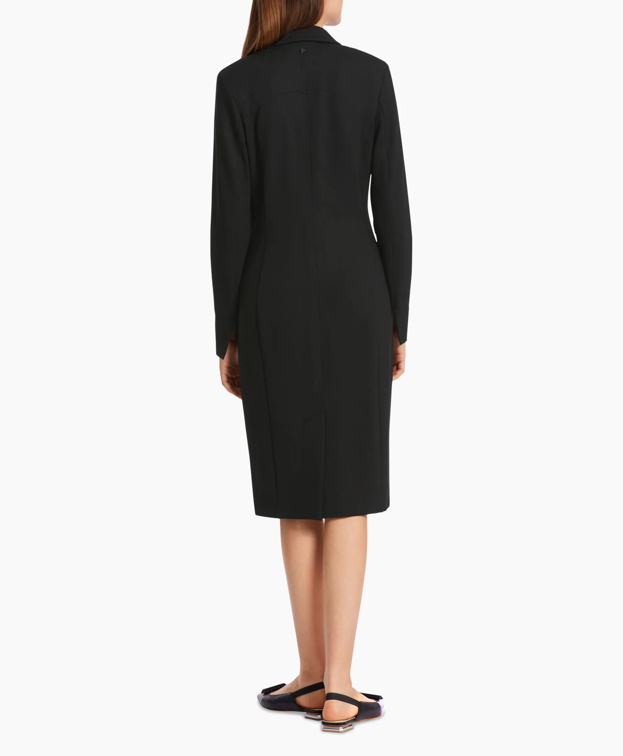 Marccain Collectie Jurk Wc 21.12 J42 Zwart