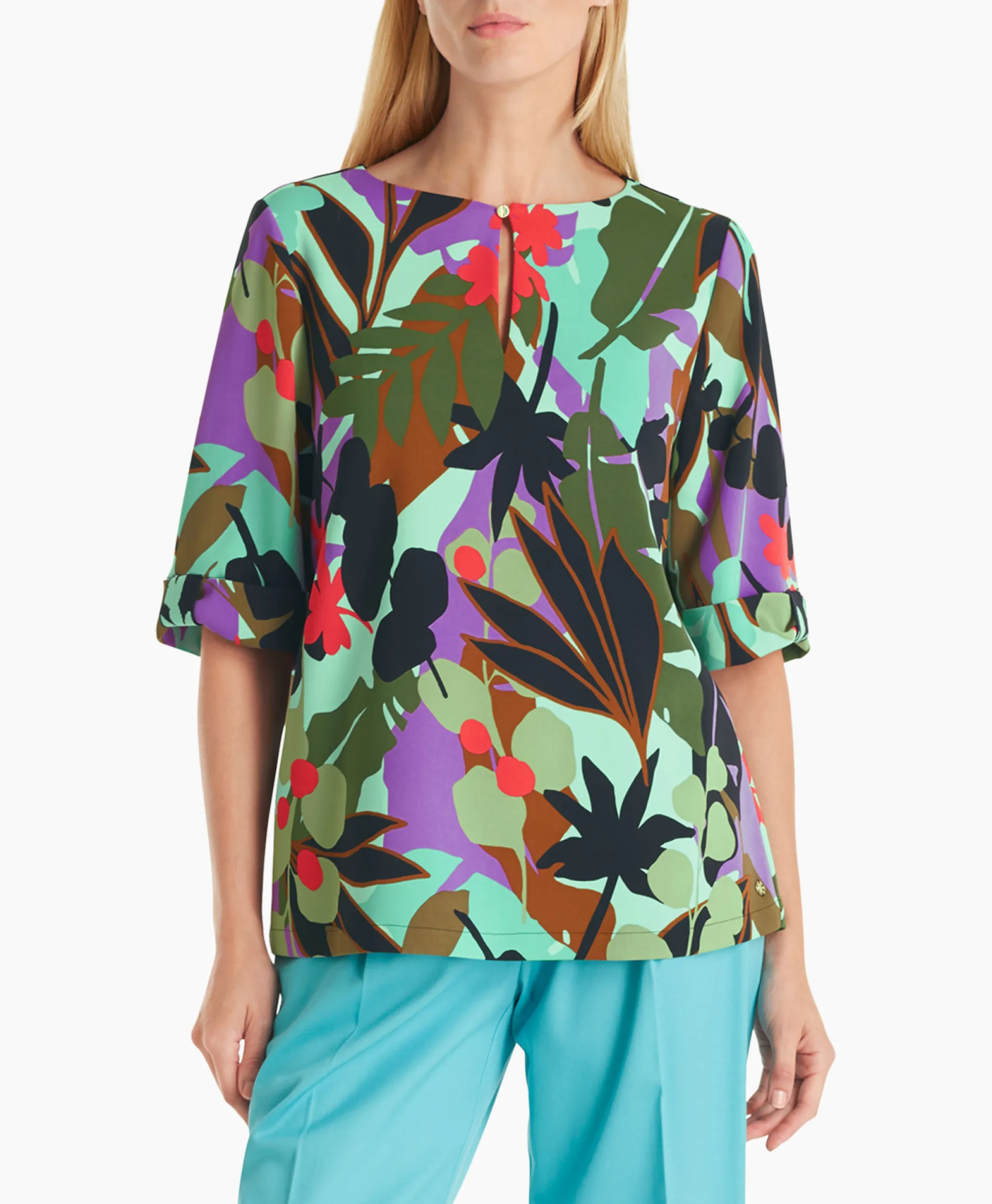 Marccain Collectie Blouse Wc 51.07 W02 Groen