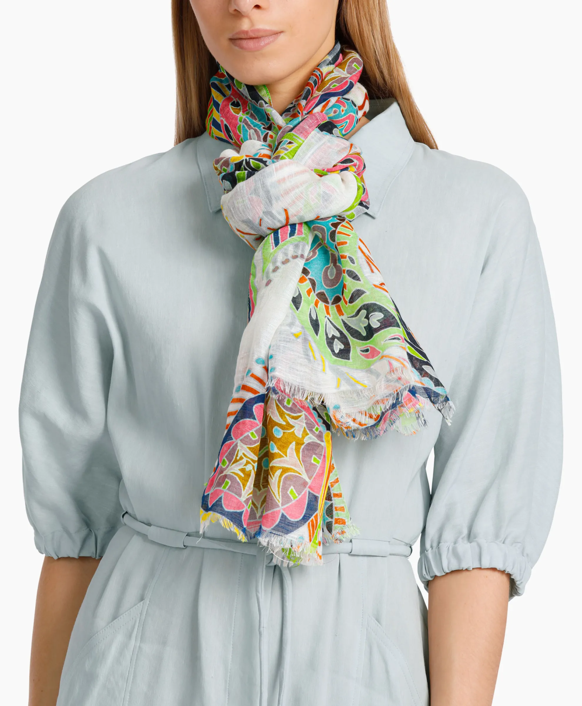 Marccain Collectie Shawl Wc B4.07 Z33 Wit