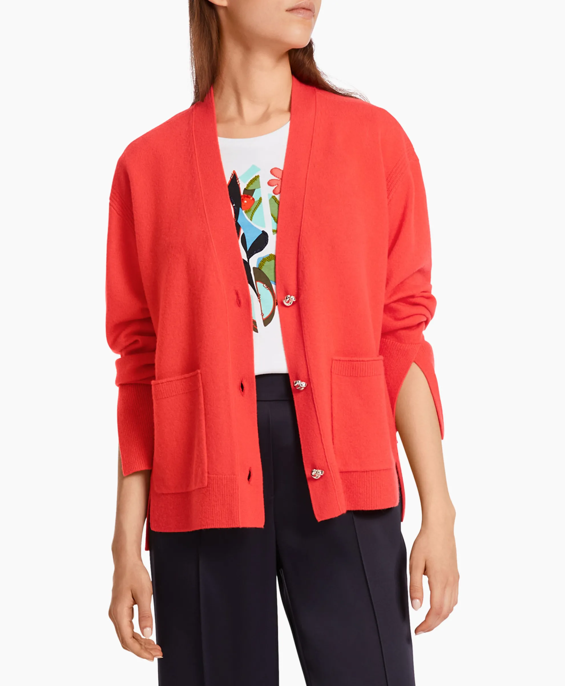 Marccain Collectie Vest Wc 39.05 M51 Grijs