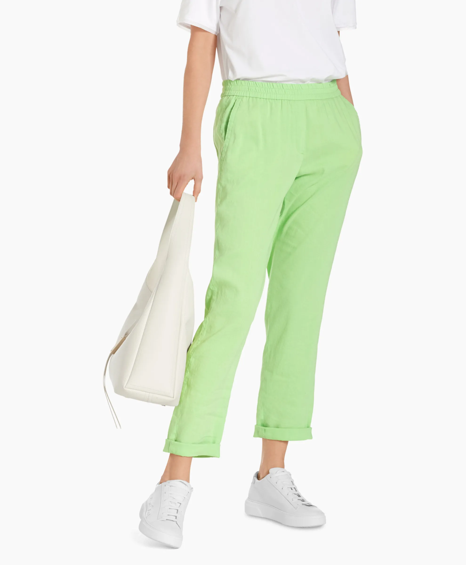 Marccain Collectie Broek Wc 81.59 W47 Groen