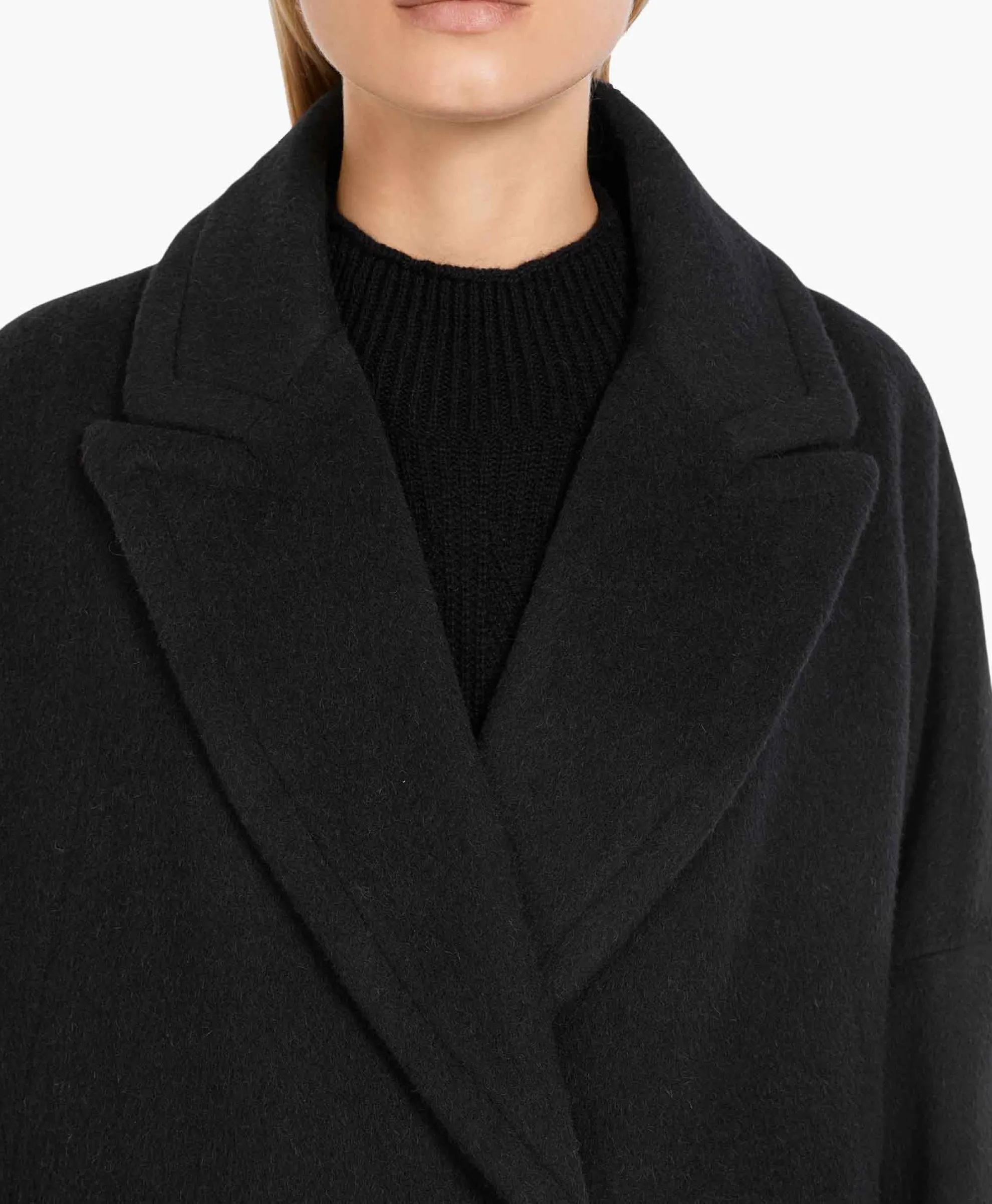 Marccain Collectie Coat Vc 11.27 W84 Zwart