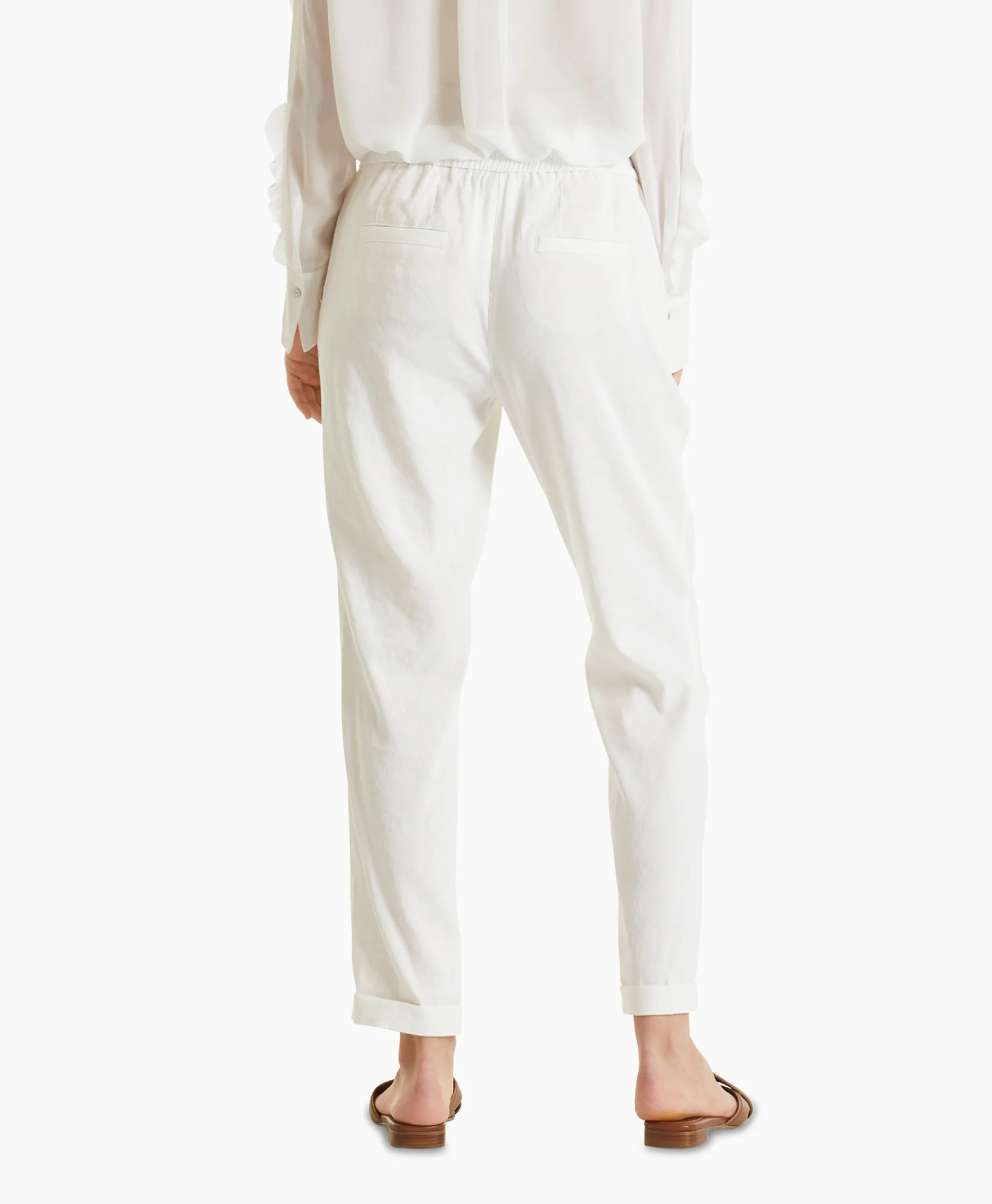 Marccain Collectie Broek Wc 81.59 W47 Off White