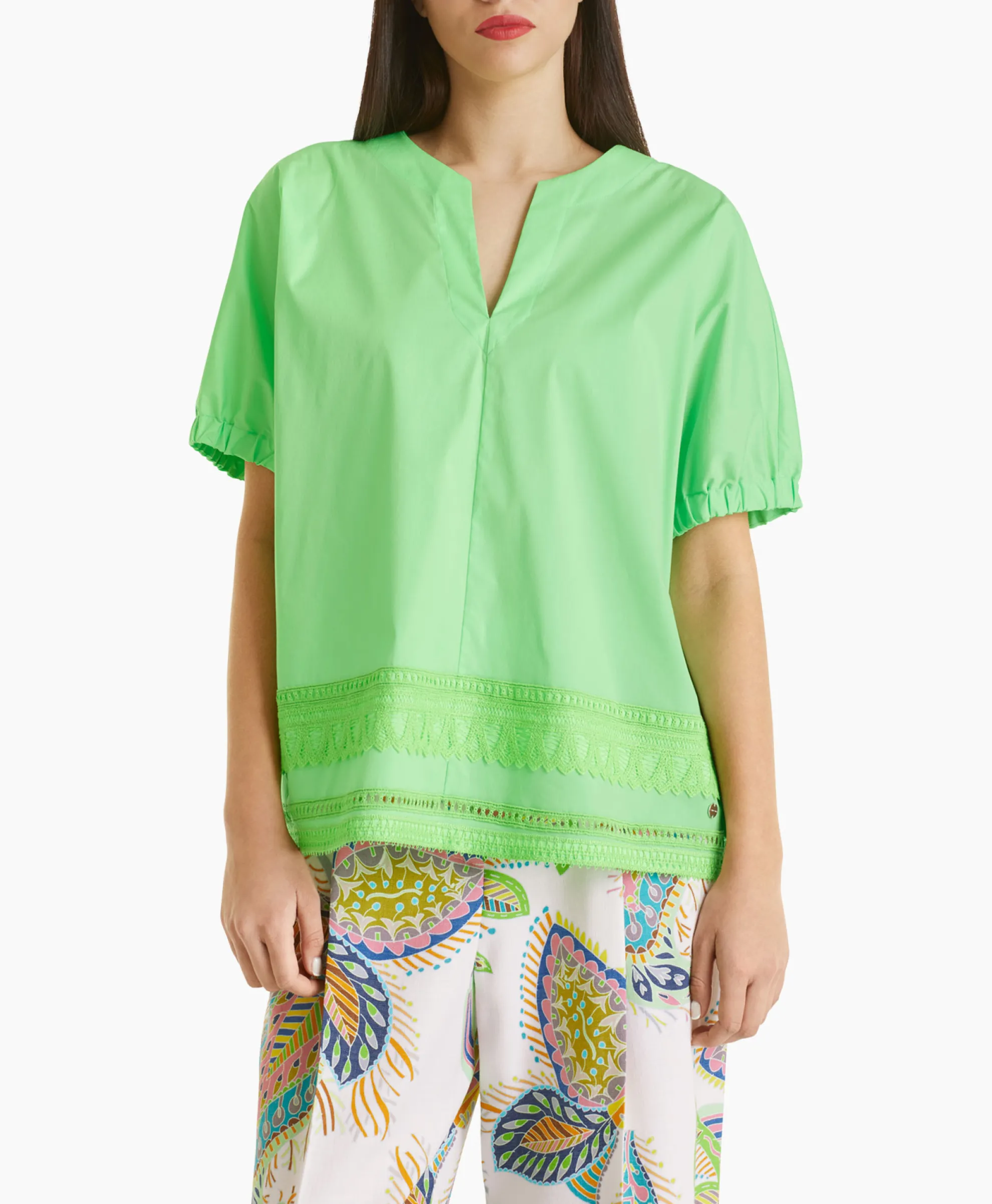 Marccain Collectie Blouse Wc 51.34 W93 Groen