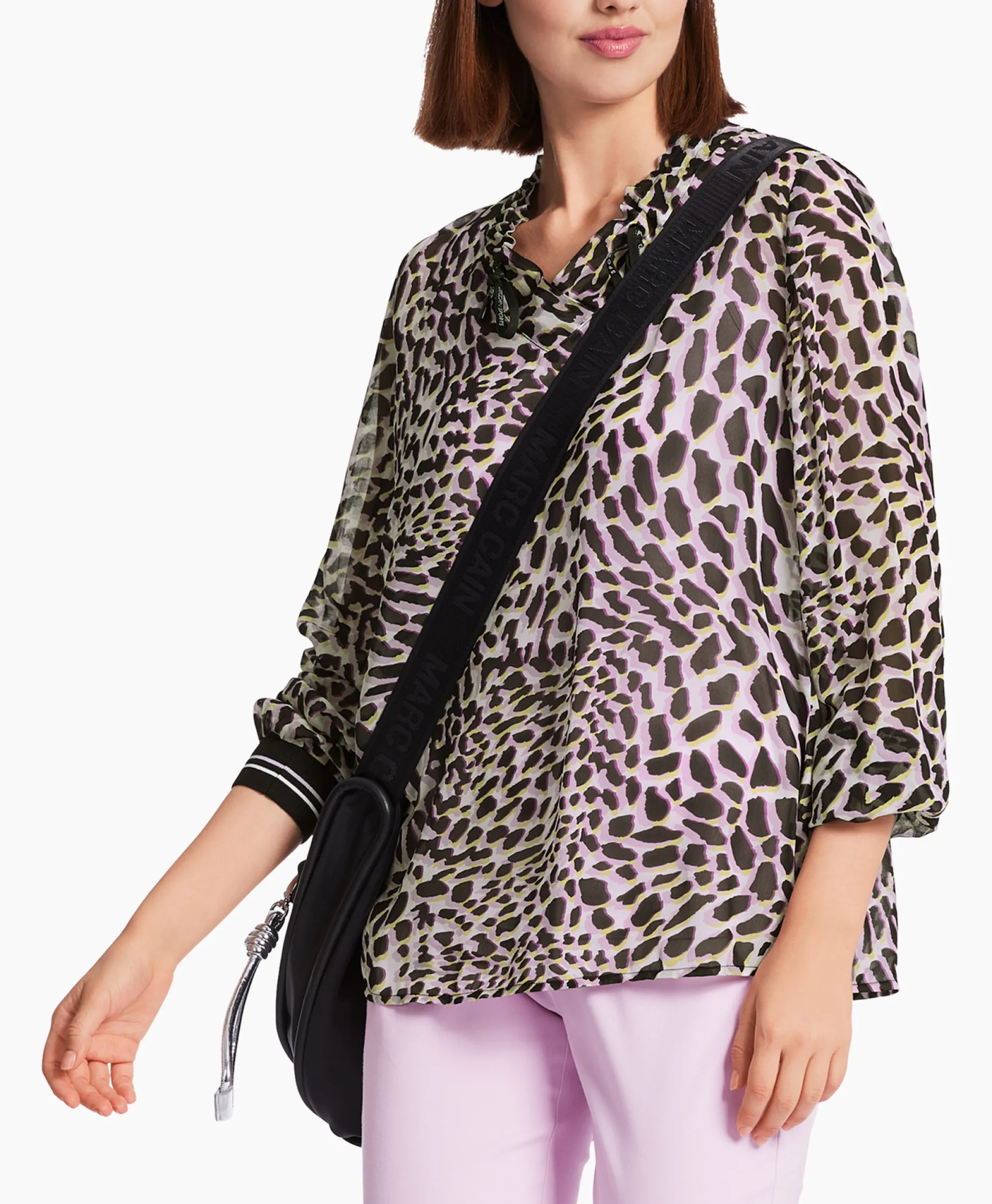 Marccain Sport Blouse Ws 51.07 W15 Roze