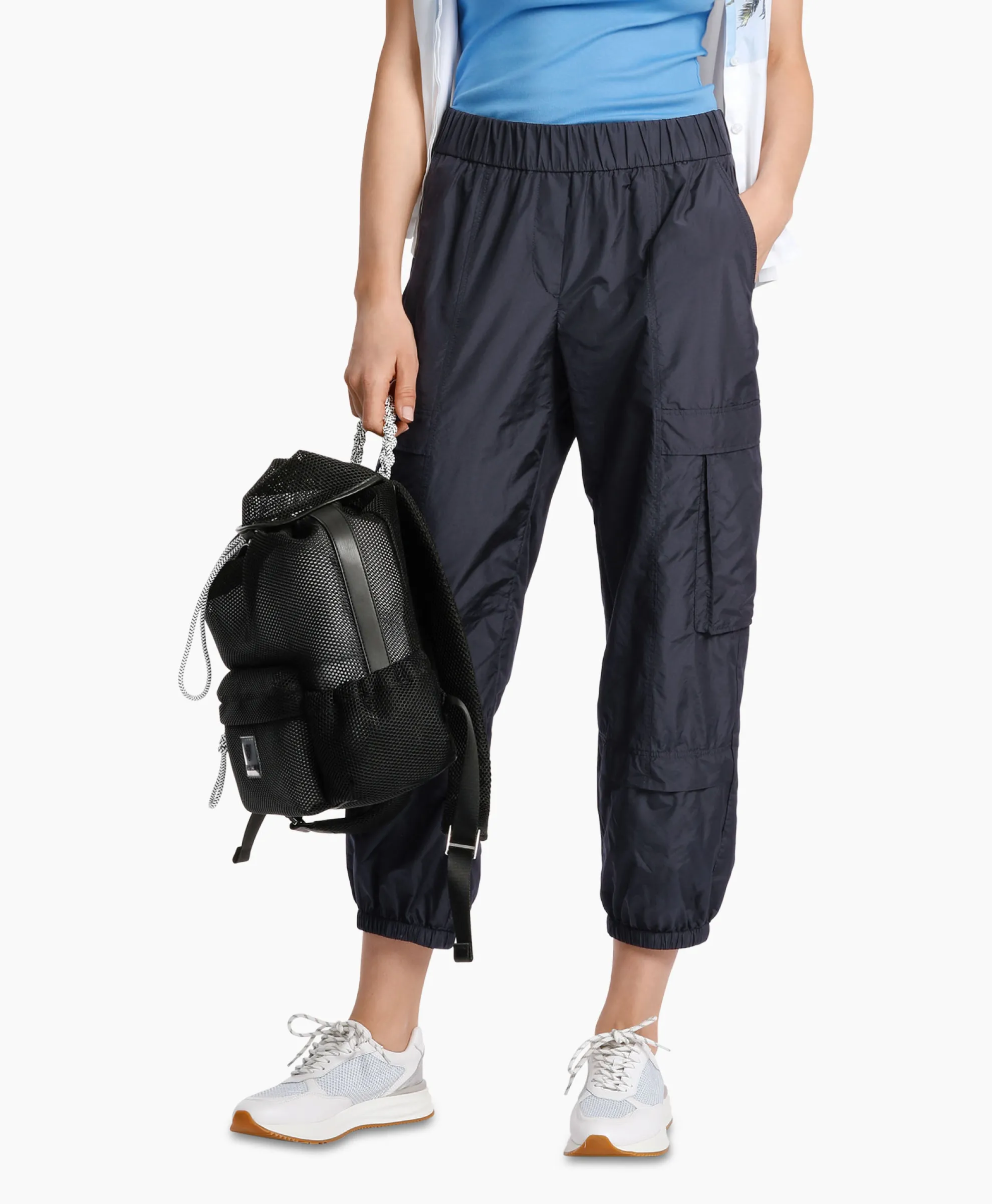 Marccain Sport Broek Ws 81.48 W47 Midden Blauw