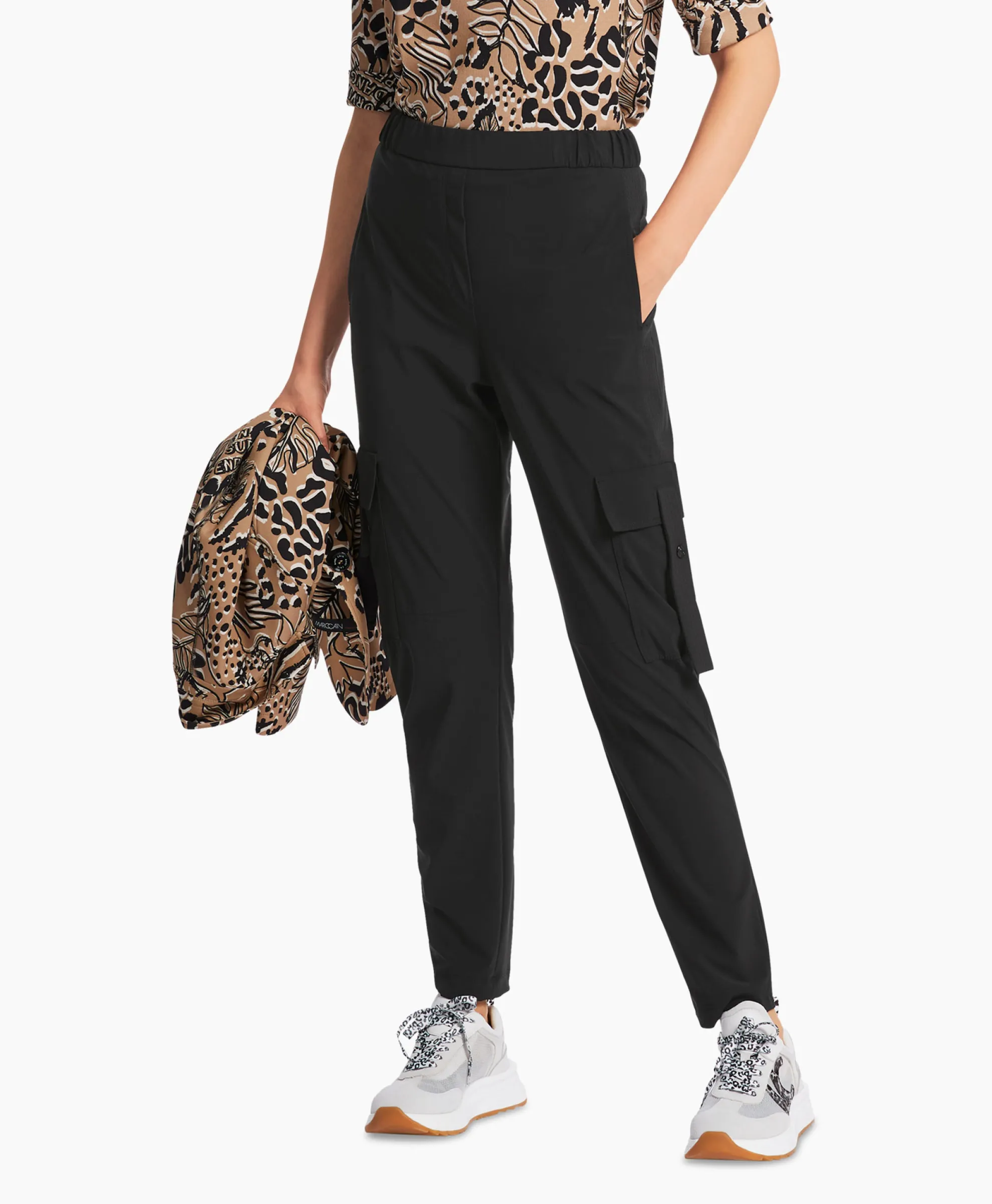 Marccain Sport Broek Ws 81.09 J05 Zwart