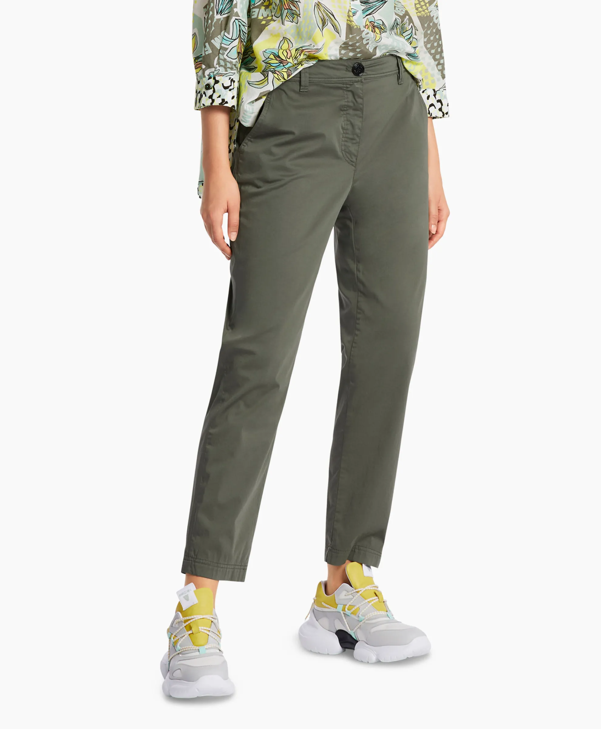 Marccain Sport Broek Ws 81.19 W29 Donker Groen