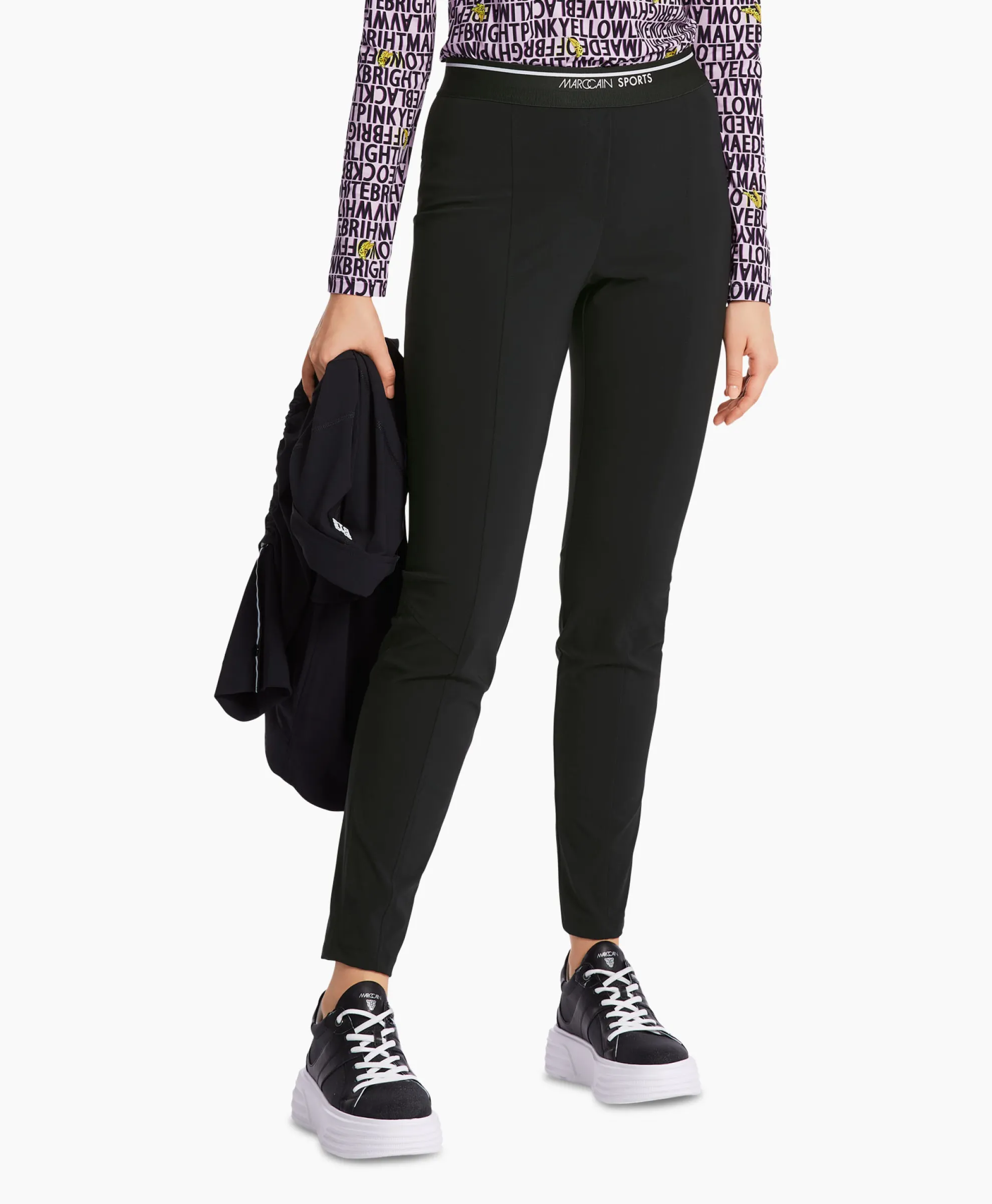 Marccain Sport Broek Ws 81.37 J40 Zwart