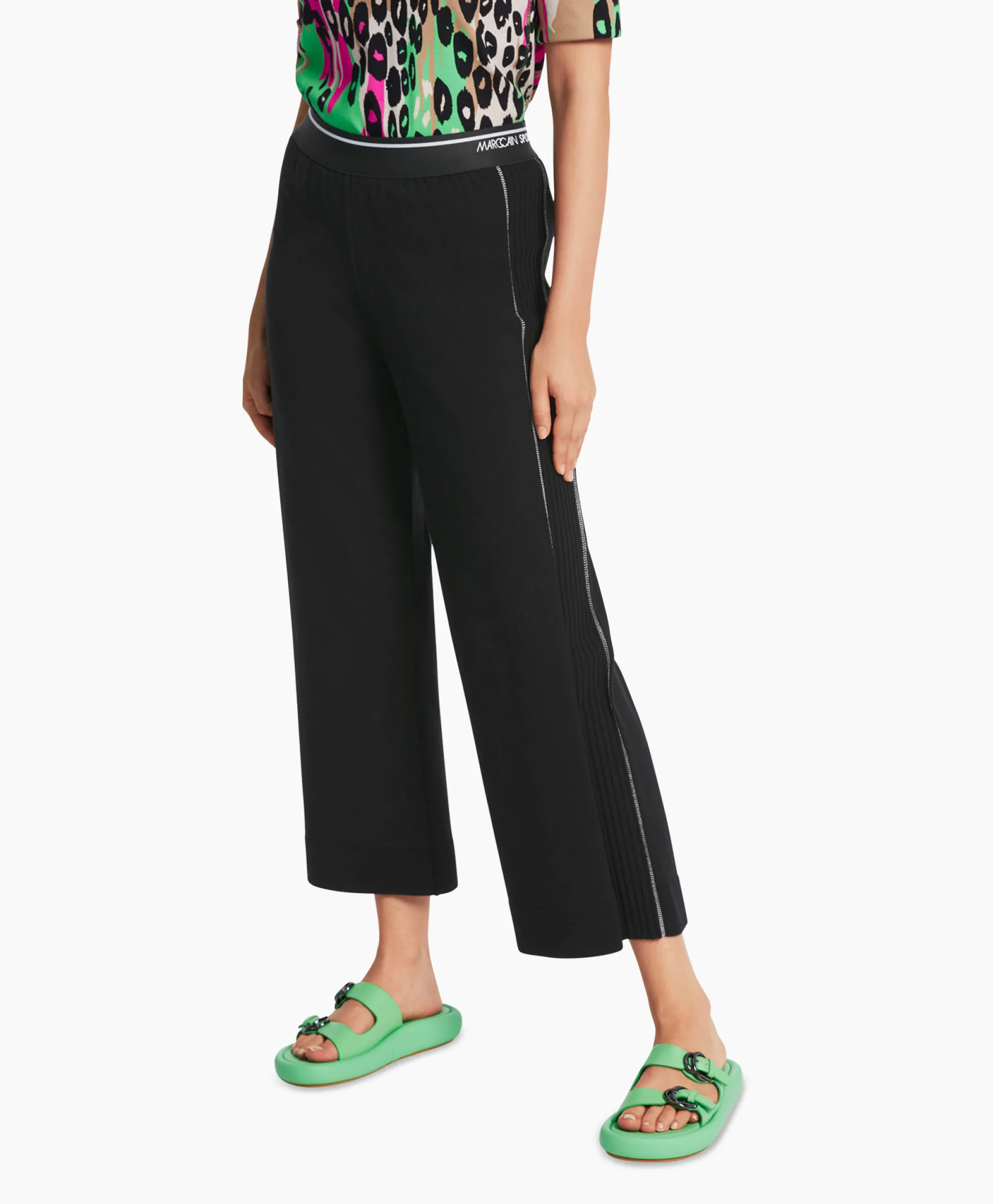 Marccain Sport Broek Ws 81.02 M09 Zwart