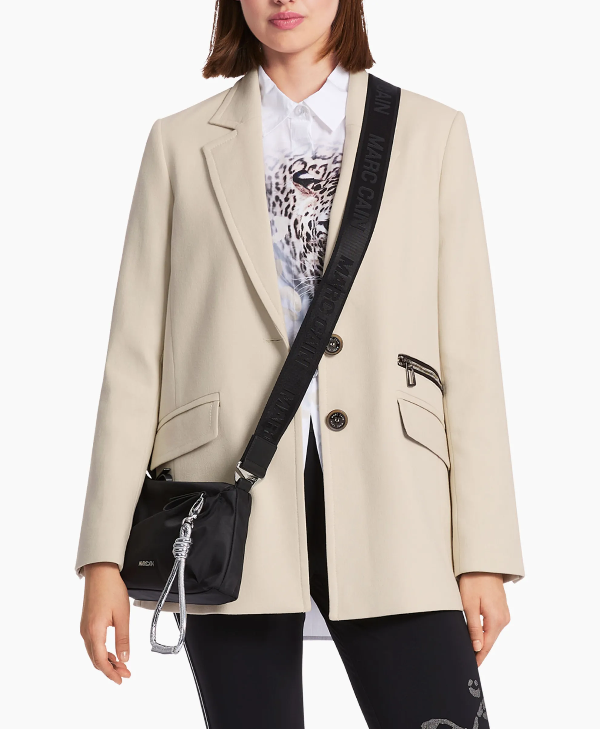 Marccain Sport Jasje Ws 34.11 W10 Grijs