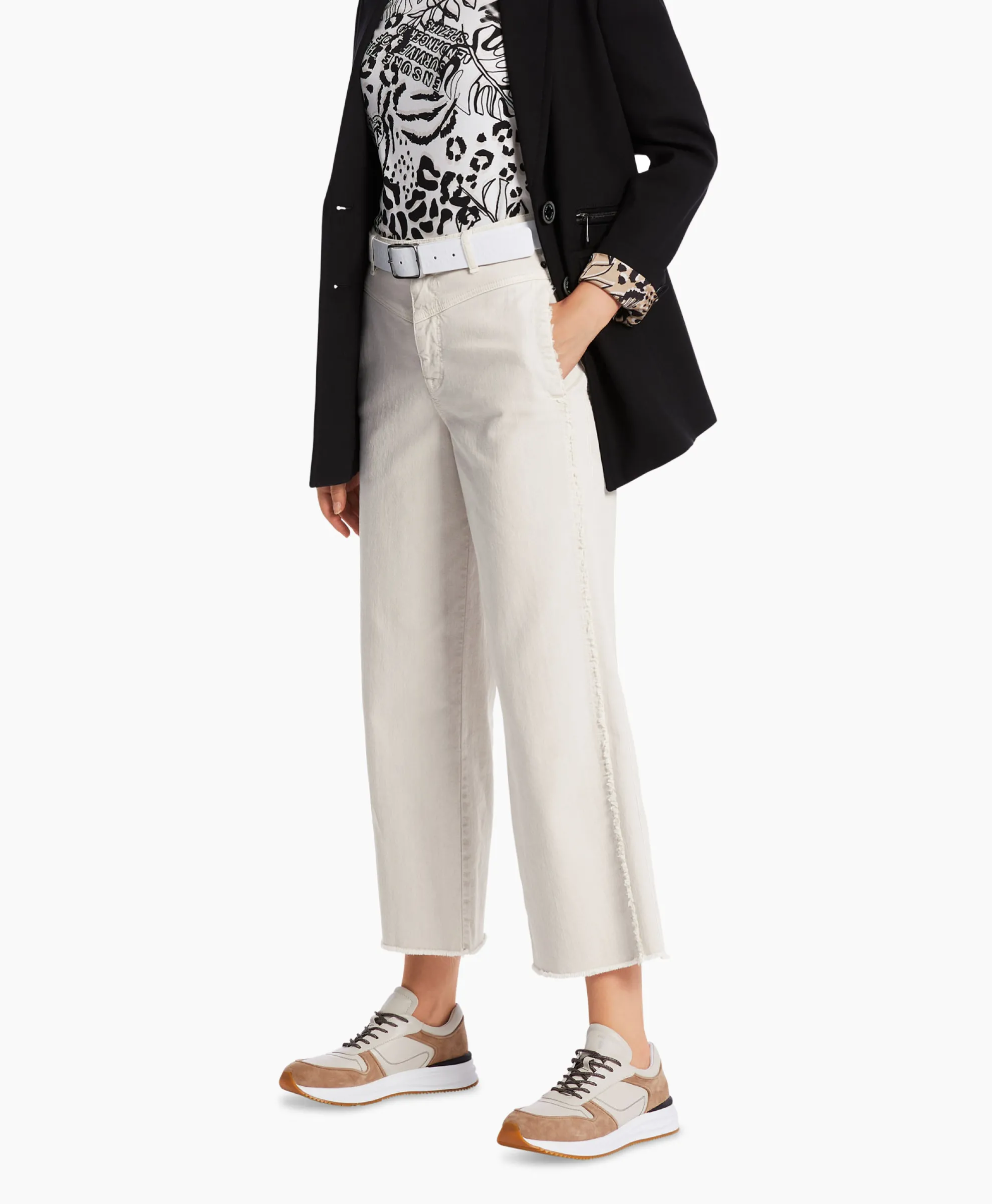 Marccain Sport Jeans Ws 82.10 D02 Grijs