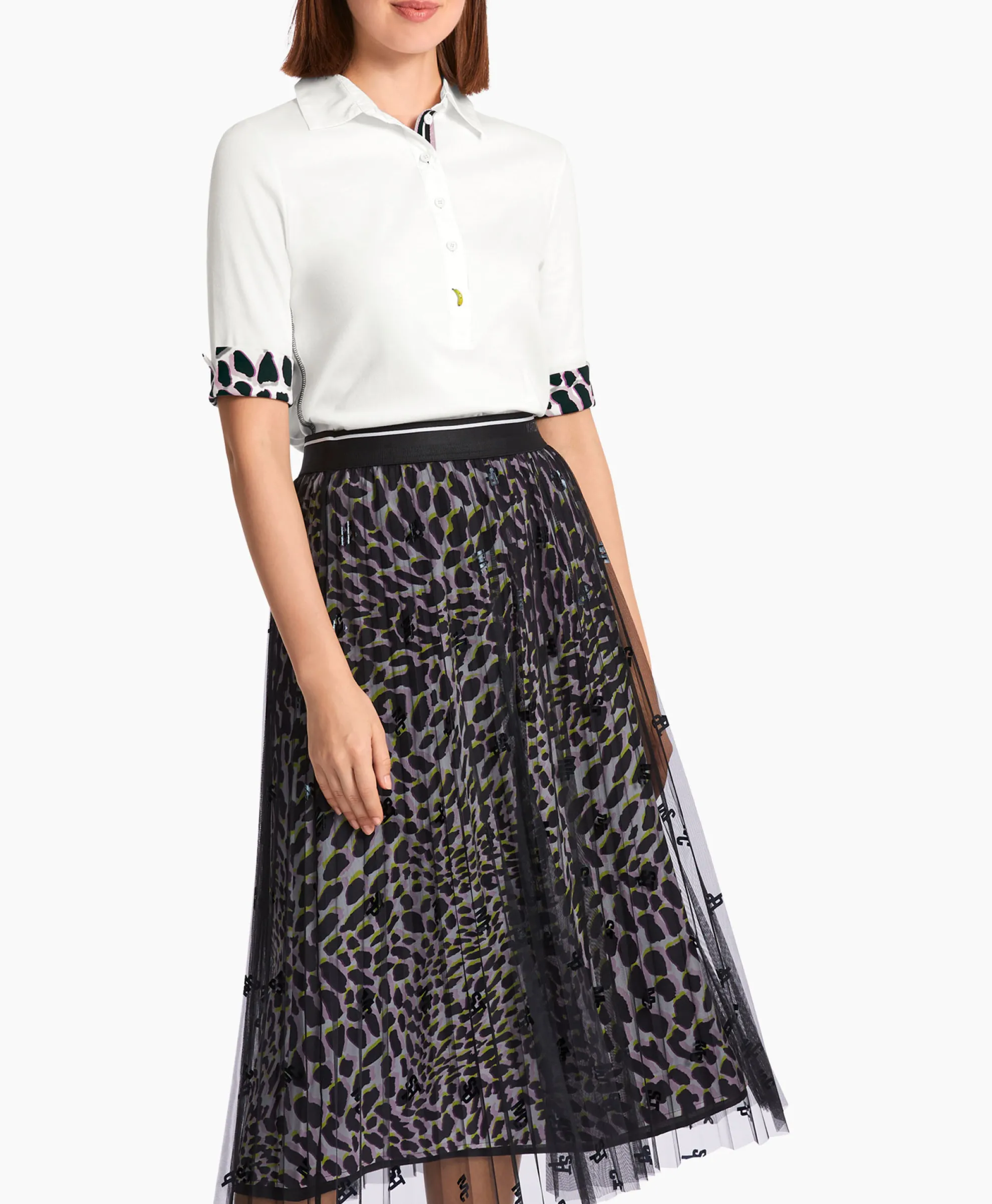 Marccain Sport Polo Ws 53.06 J55 Off White