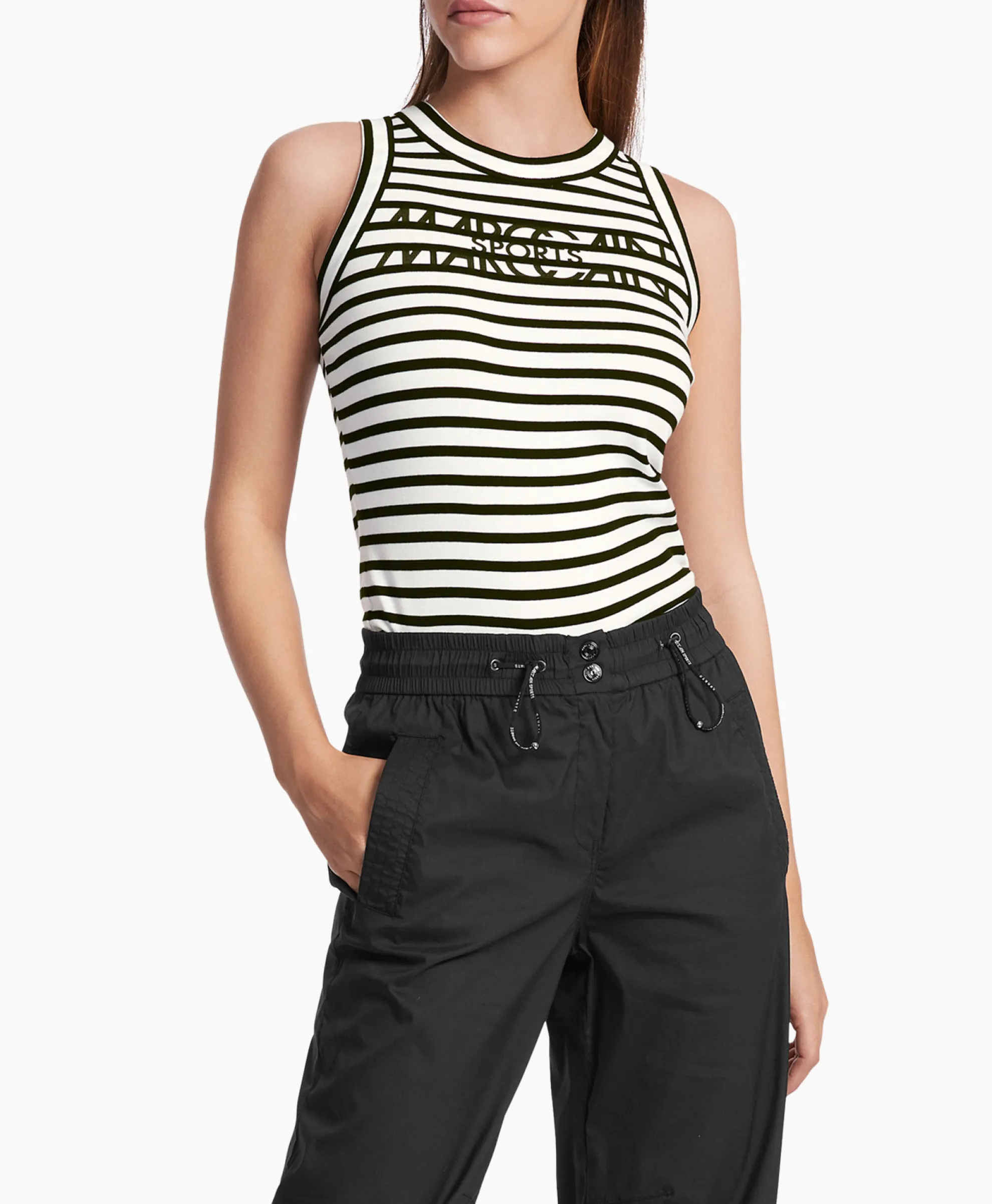 Marccain Sport Top Ws 61.08 J90 Zwart