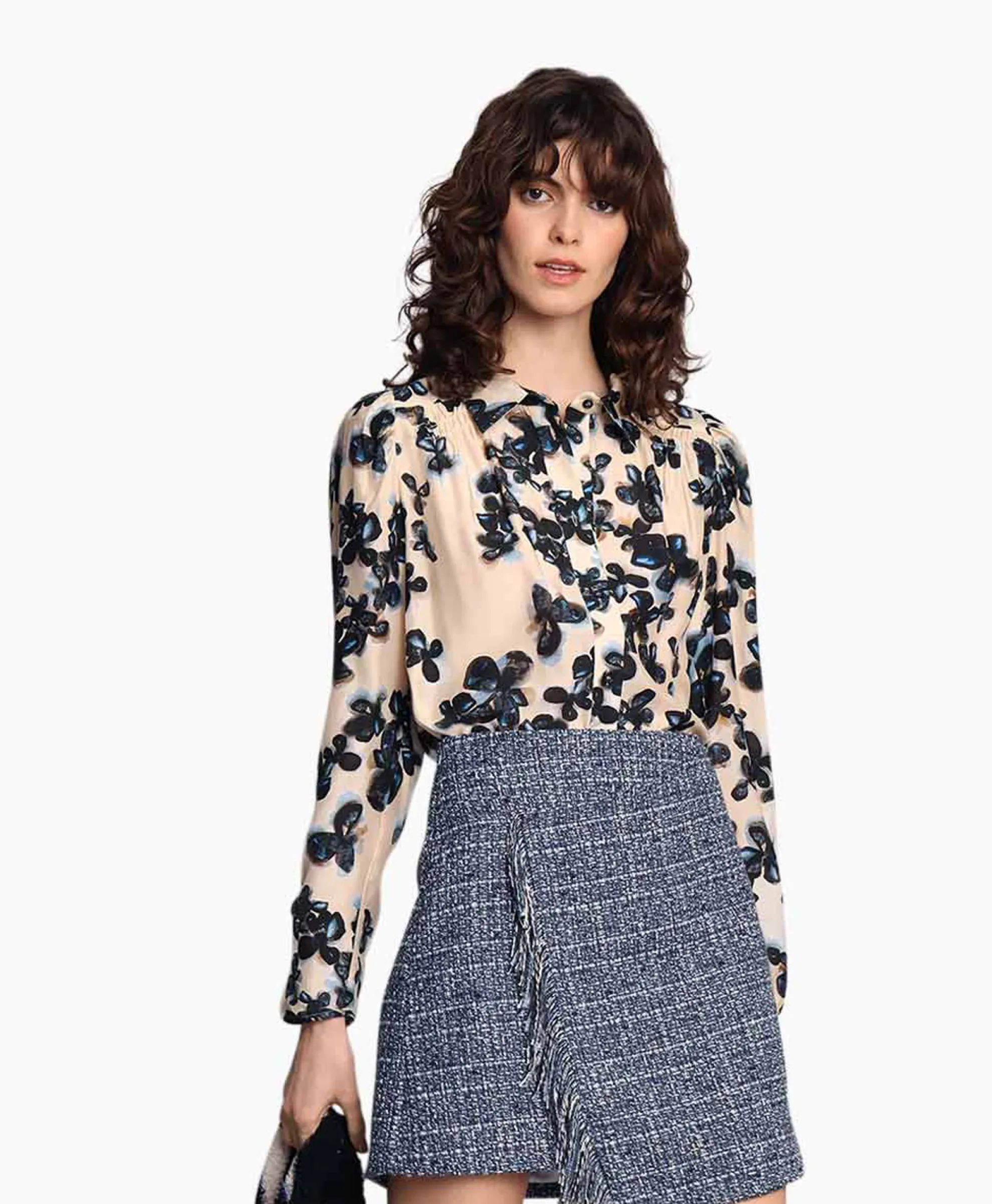 Munthe Blouse Liella Blauw