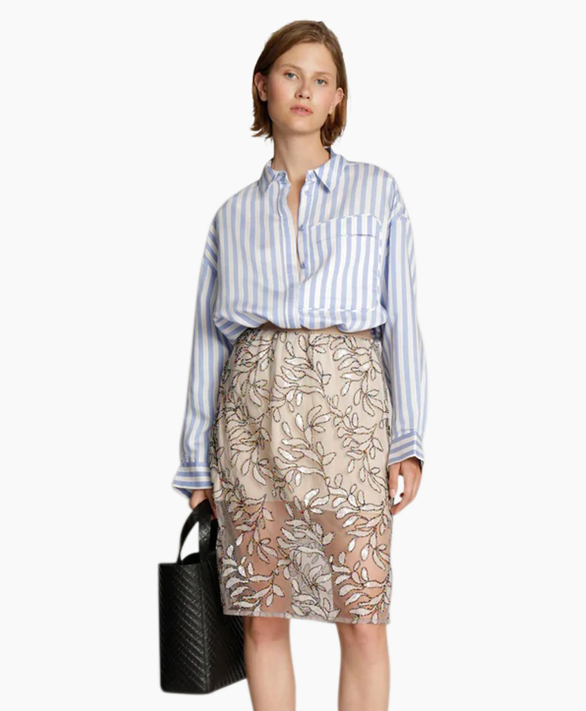 Munthe Blouse Morgana Blauw