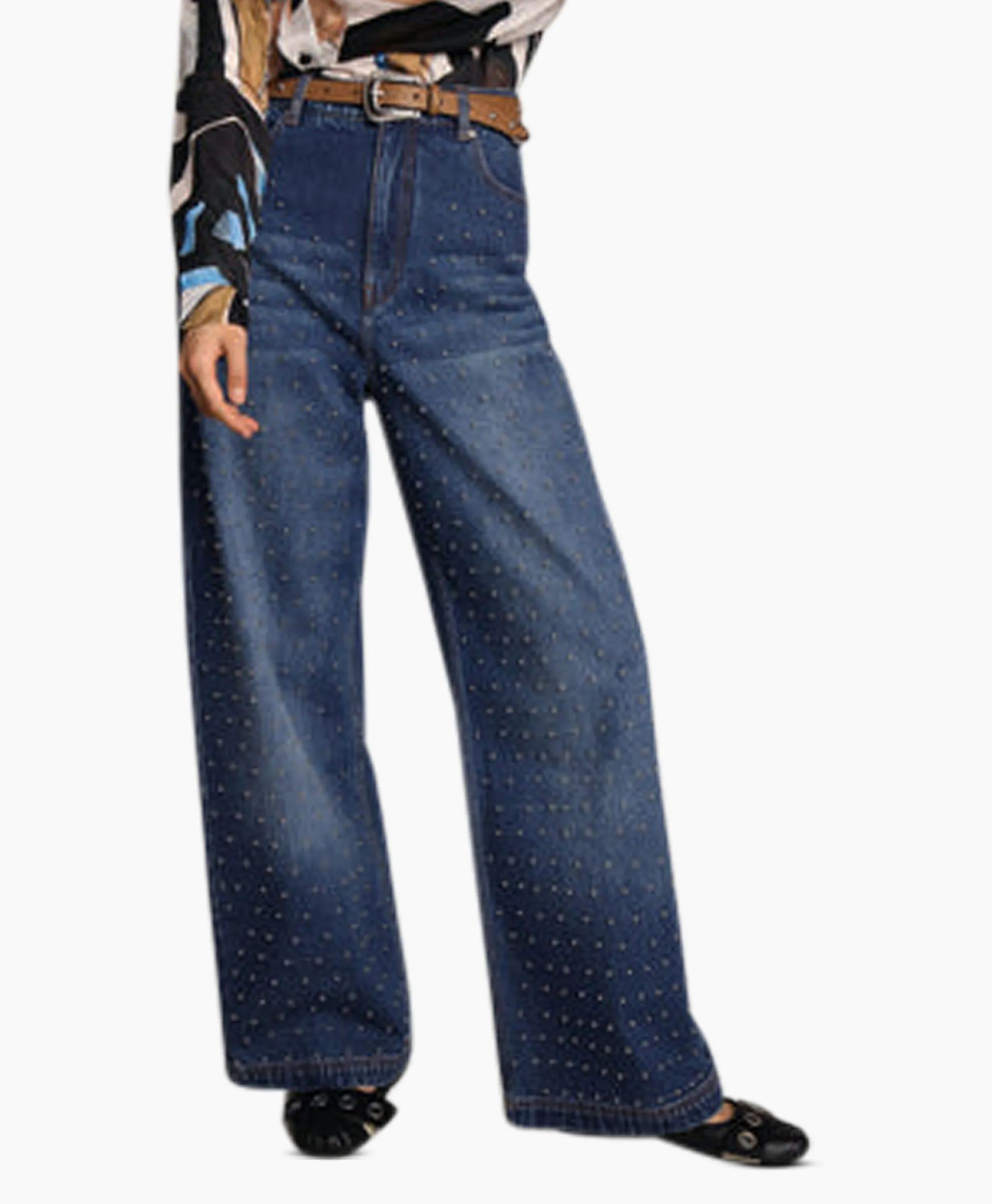 Munthe Jeans Lacubu Blauw