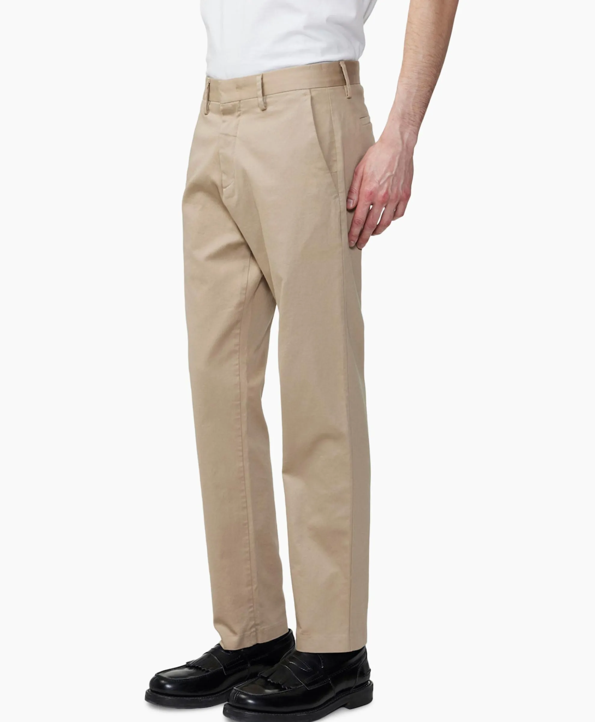 Nn07 Broek Theo 1420 Aw23 Beige