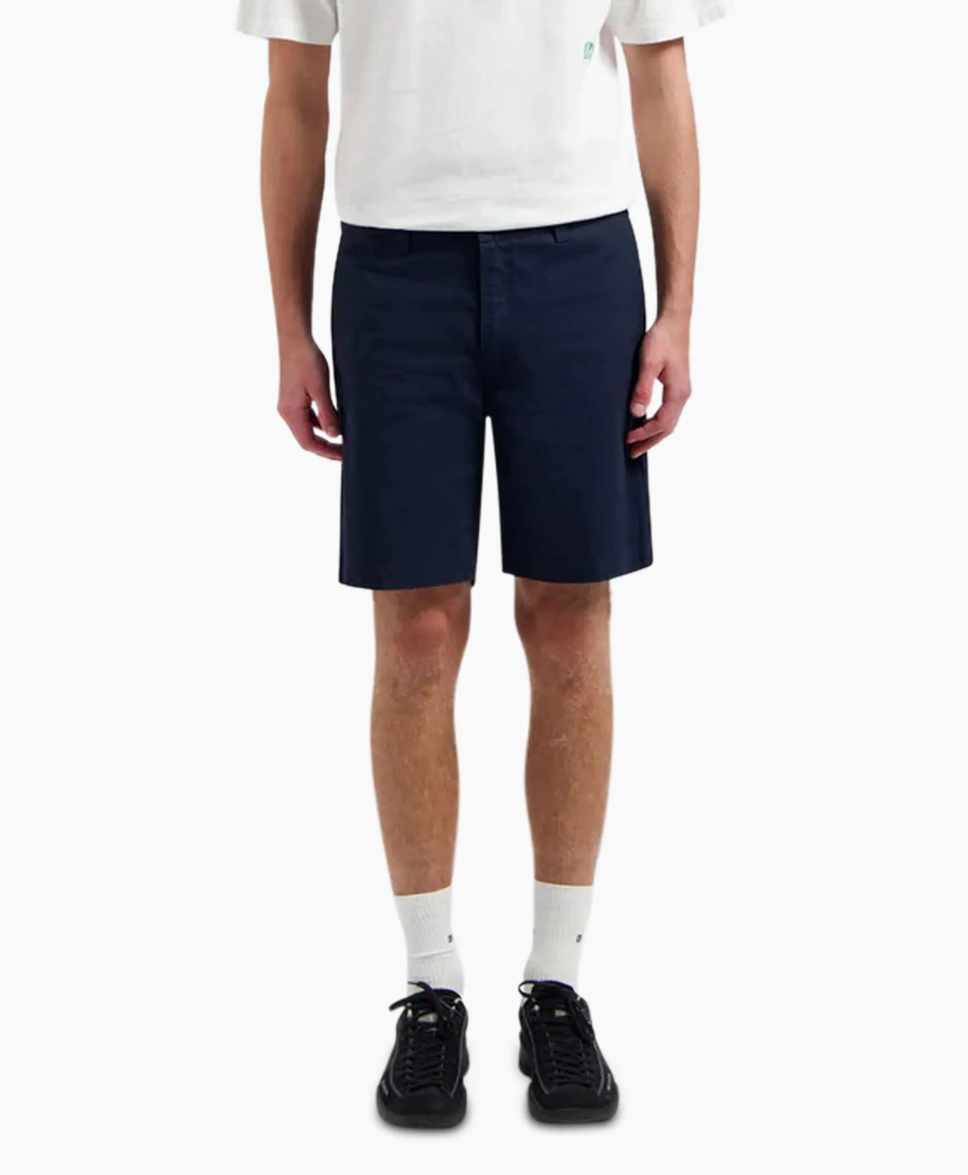 Olaf Hussein Korte Broek Utility Donker Blauw