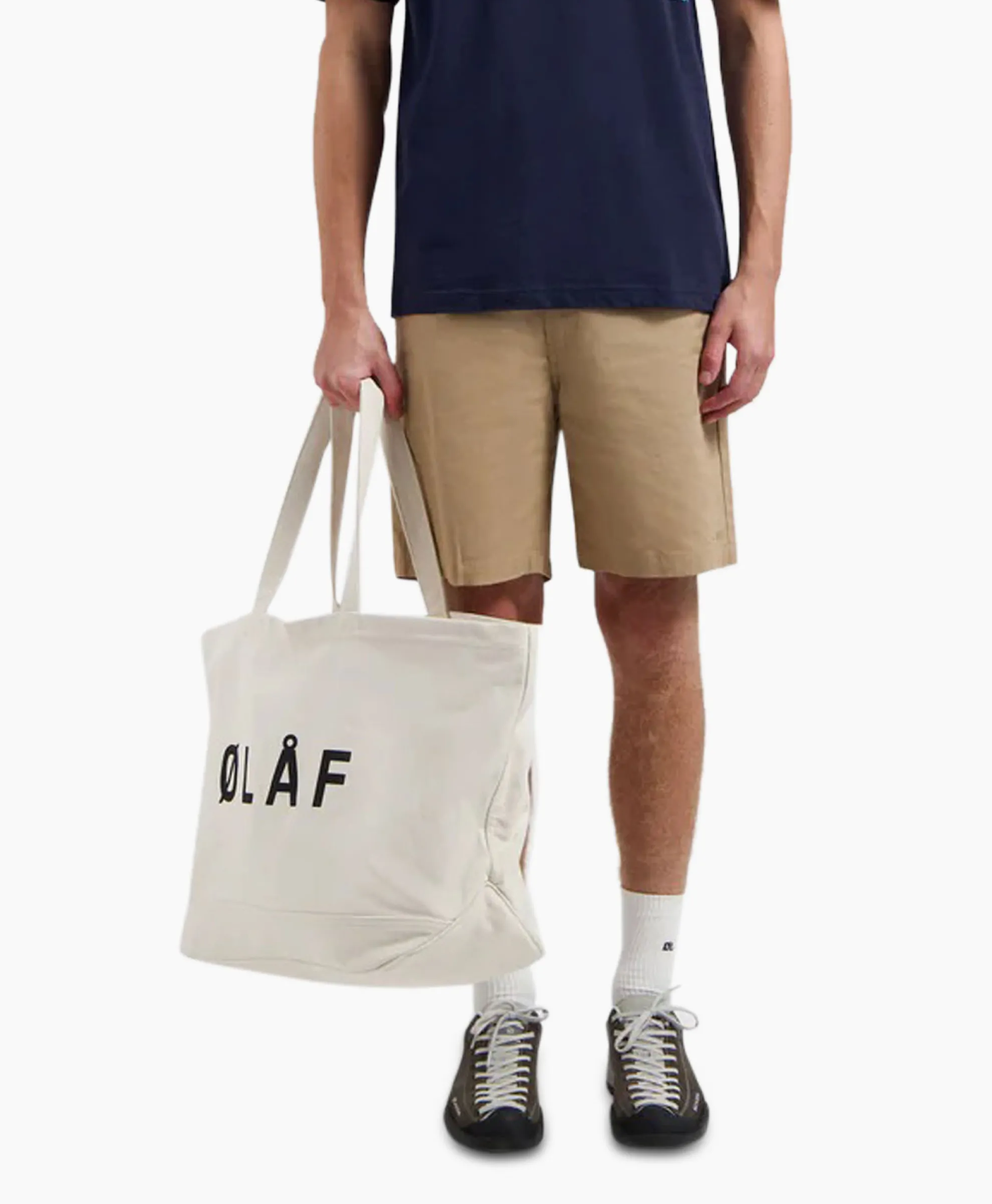 Olaf Hussein Korte Broek Utility Khaki