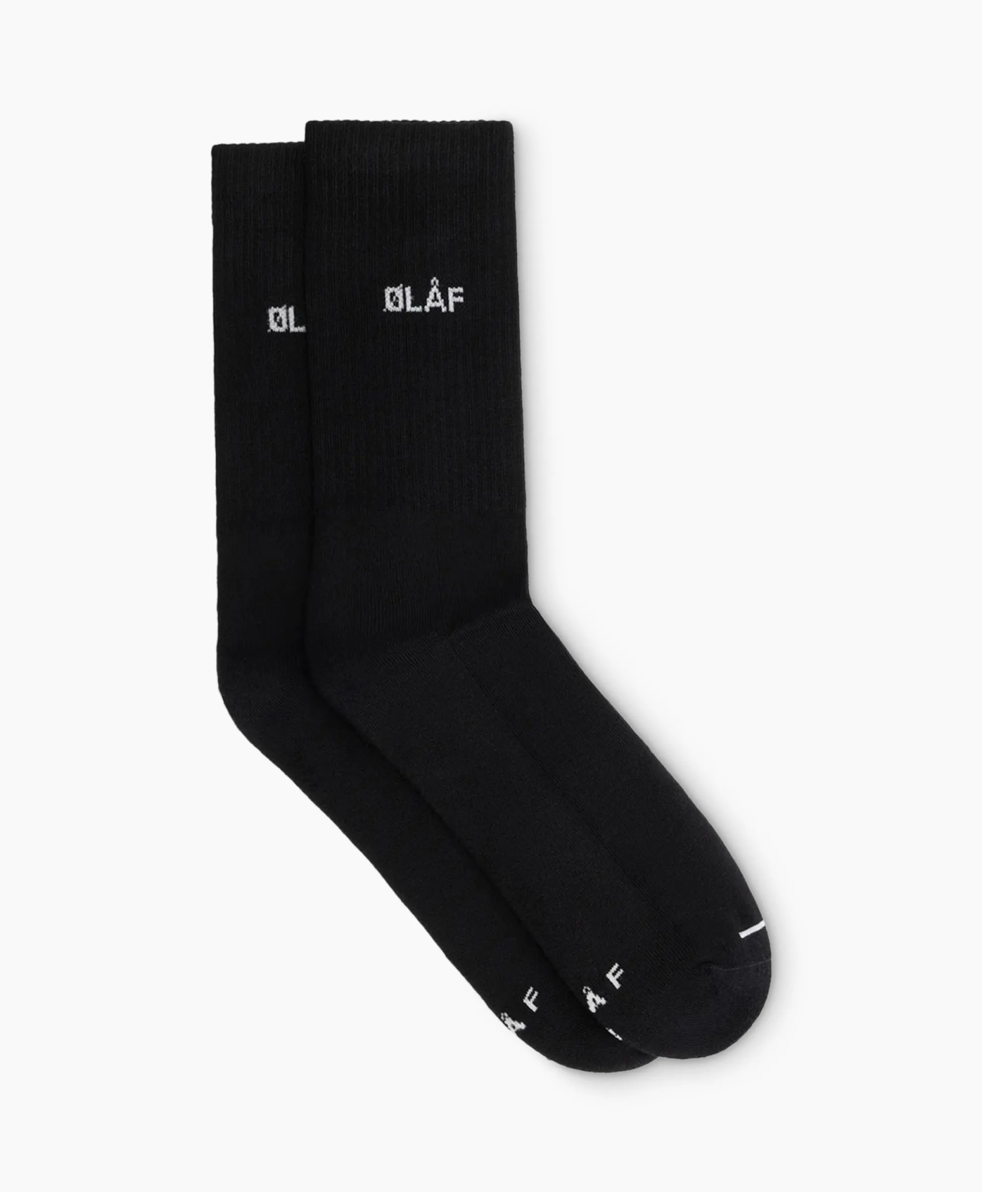Olaf Hussein Sokken Mini Logo Zwart
