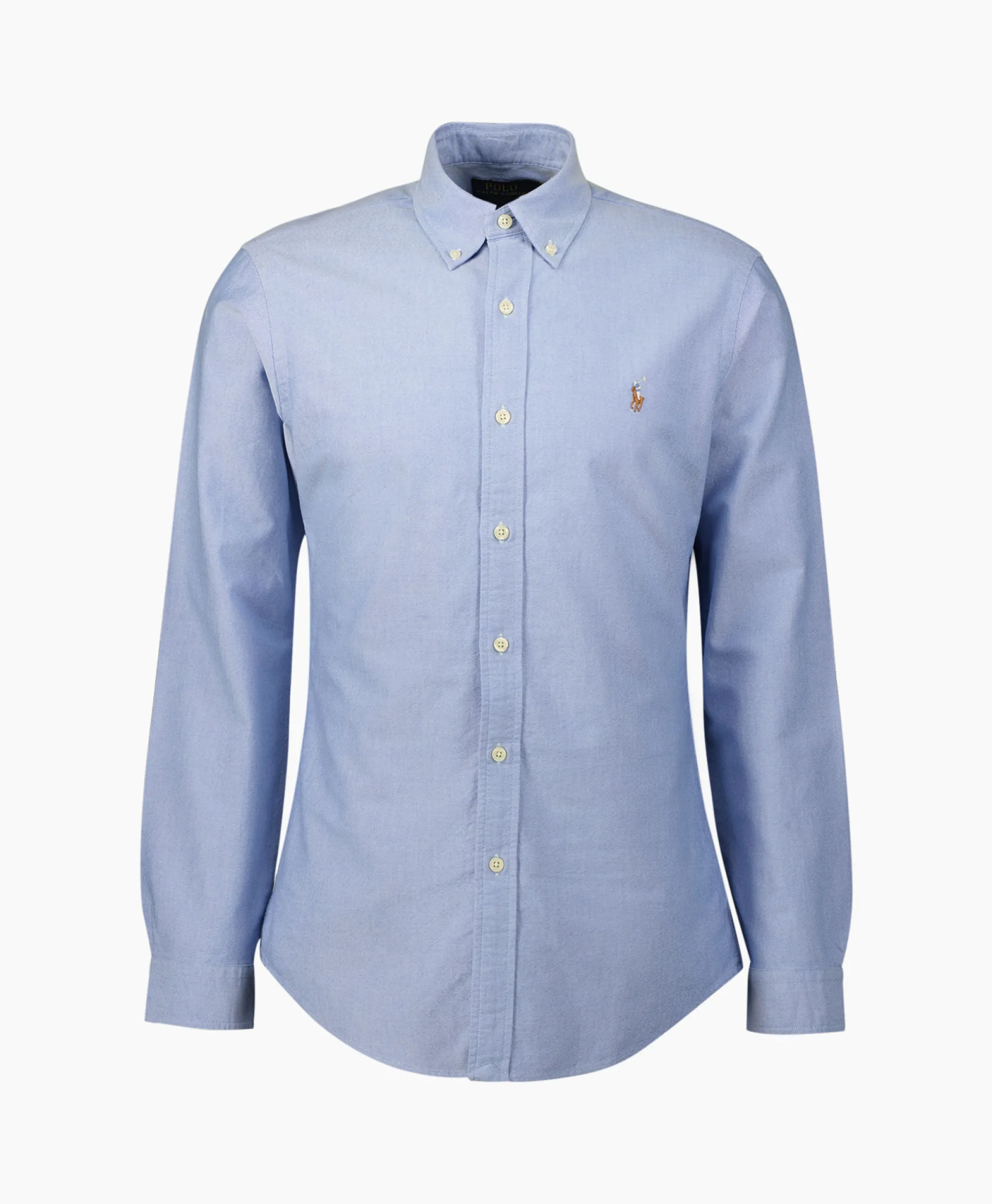 Ralph Lauren Overhemd Classic Oxford Midden Blauw