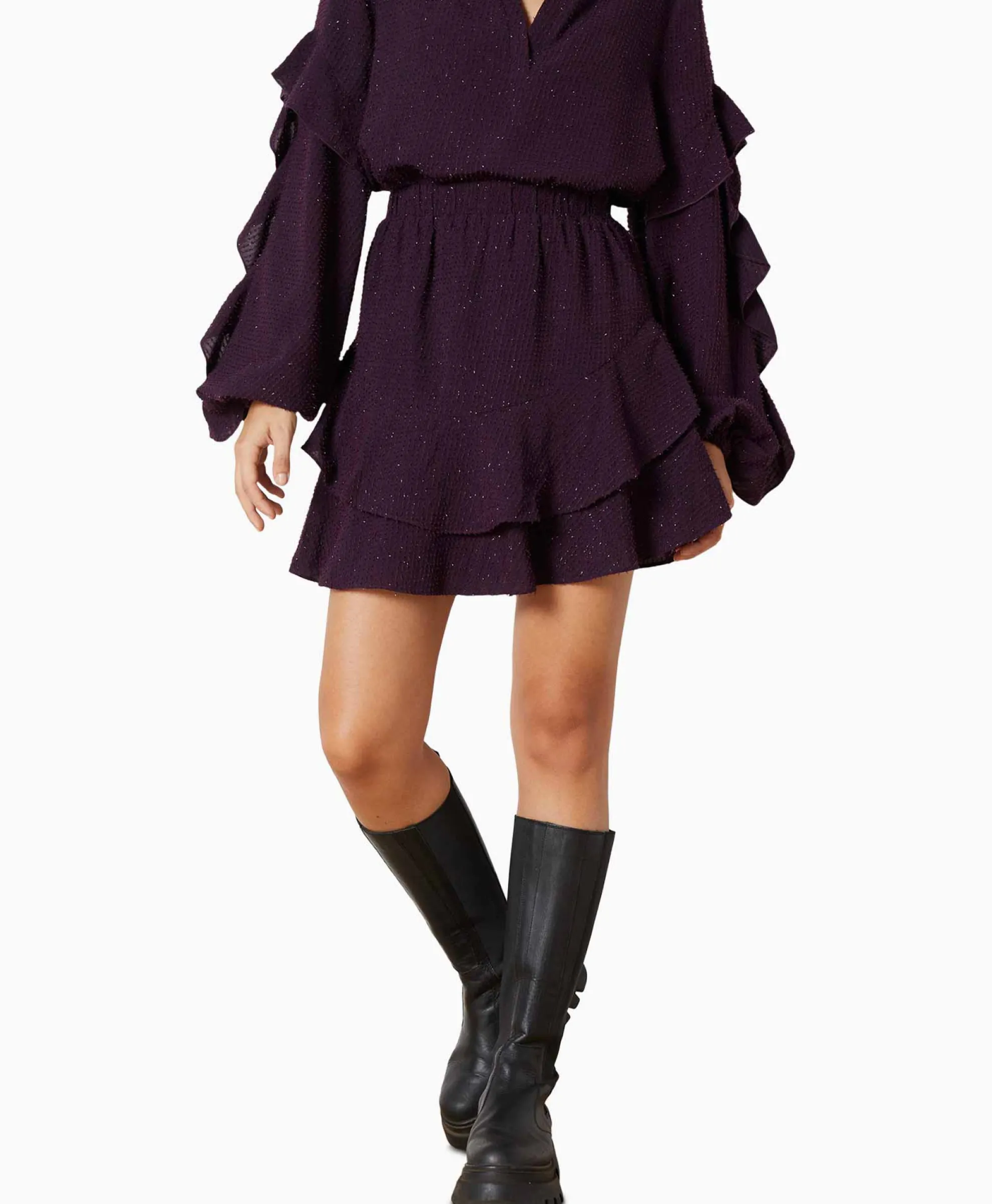 Refined Department Minirok Max Paars