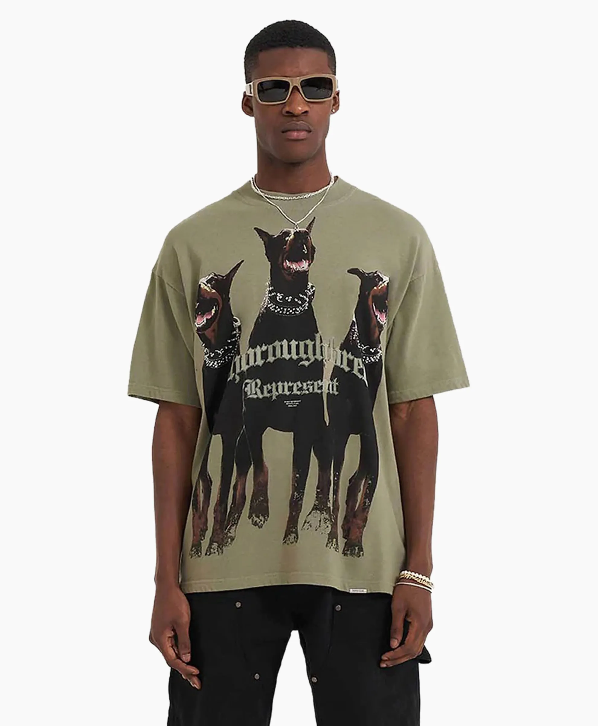 Represent Top & T-Shirt Thoroughbred Groen