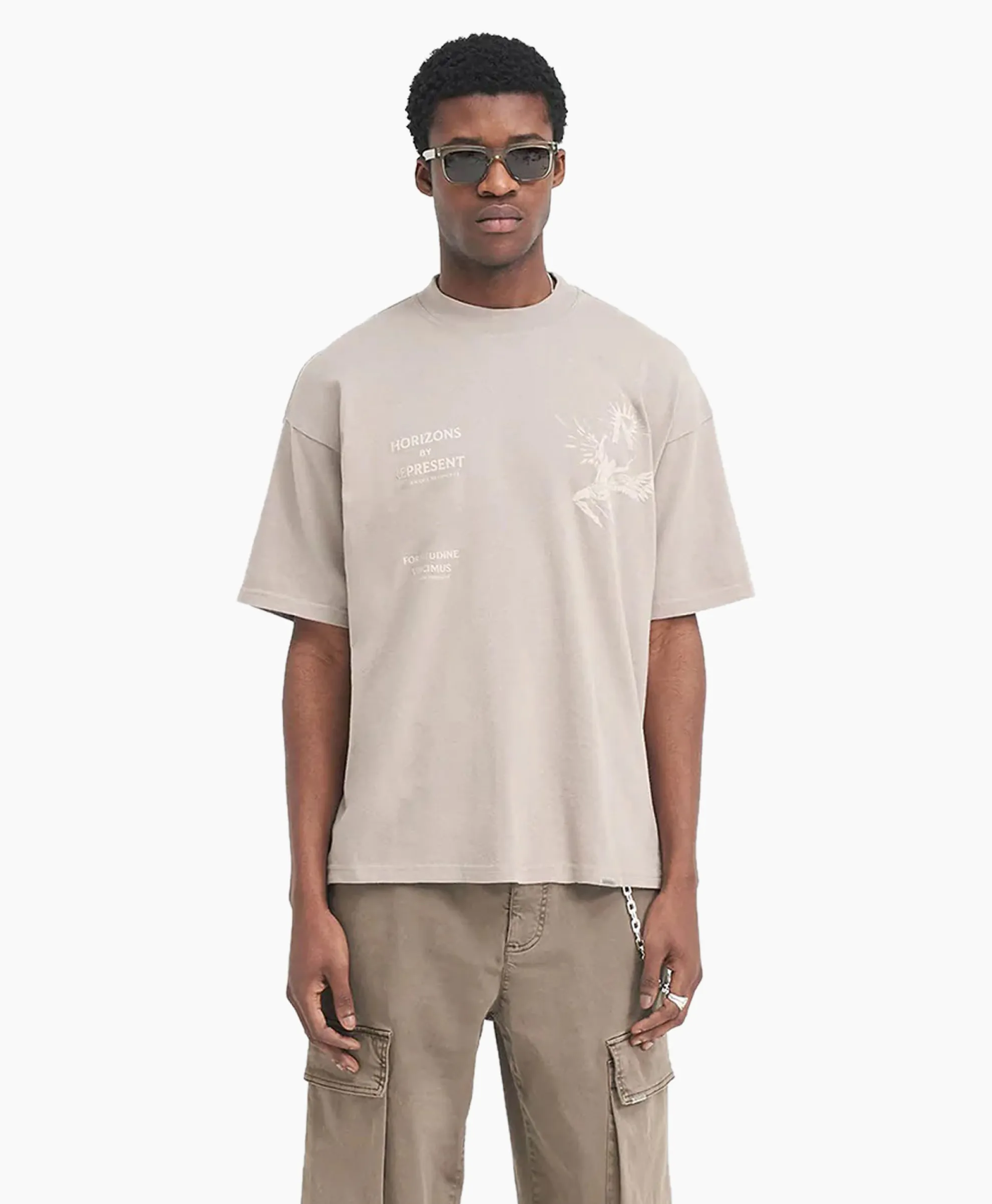 Represent Top & T-Shirt Icarus Beige