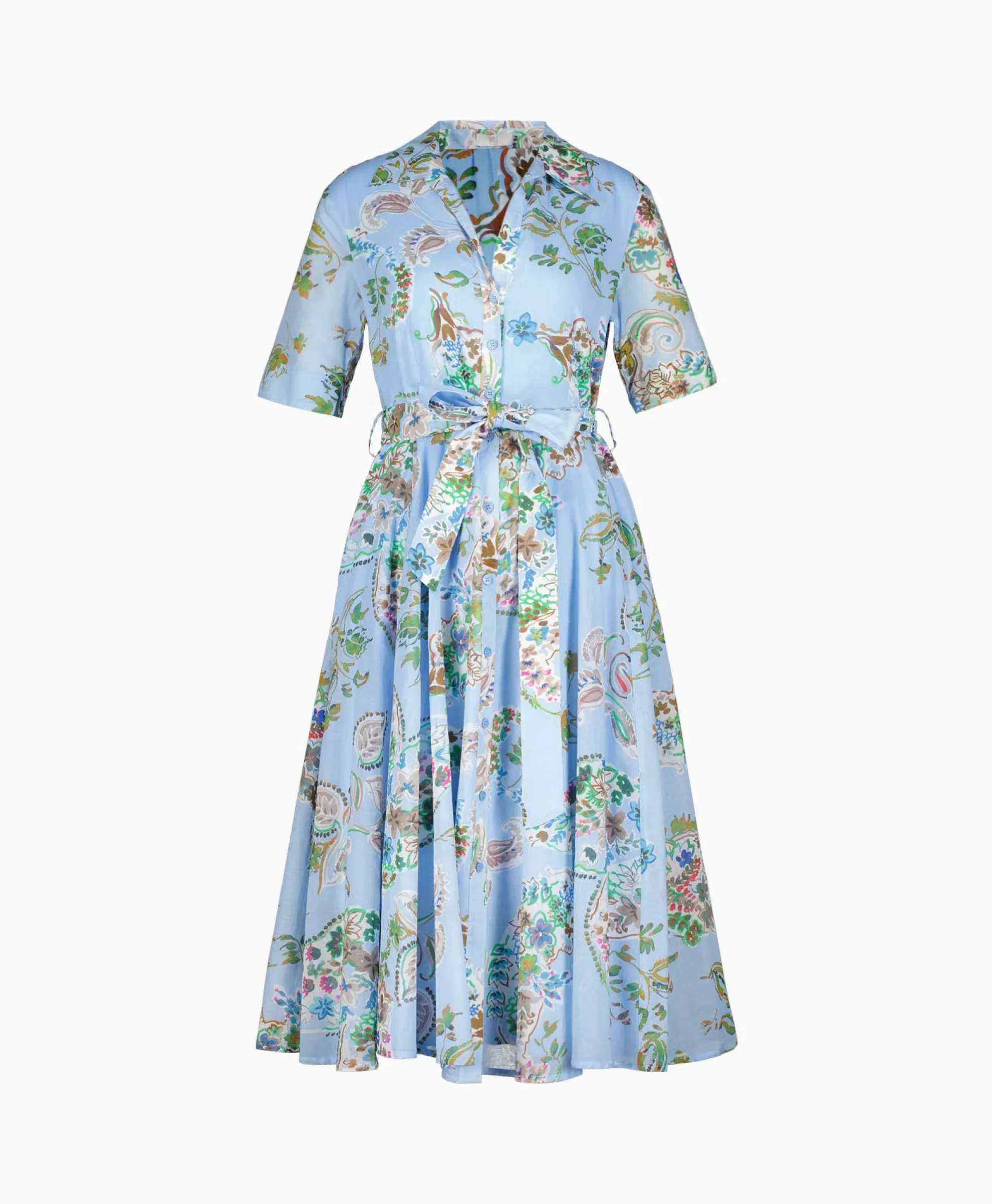 Riani Jurk 346690-4129 Blauw Dessin