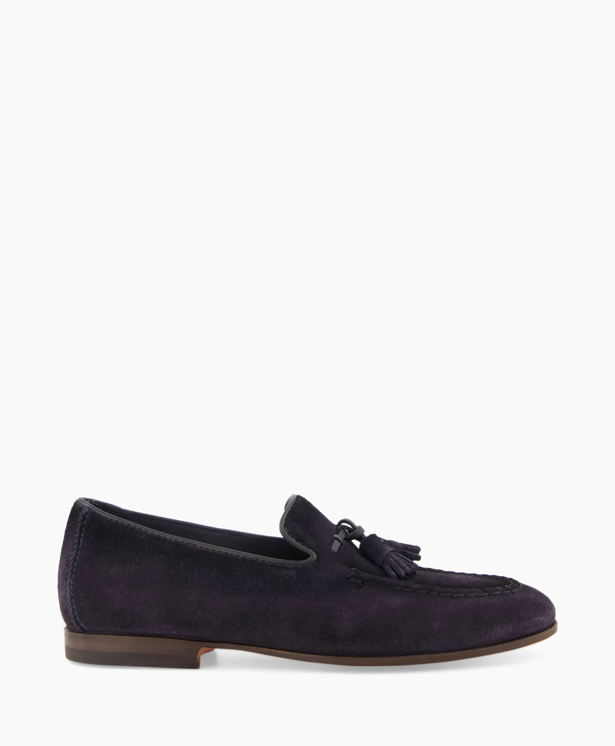 Santoni Loafer Doodling-Rvr Donker Blauw