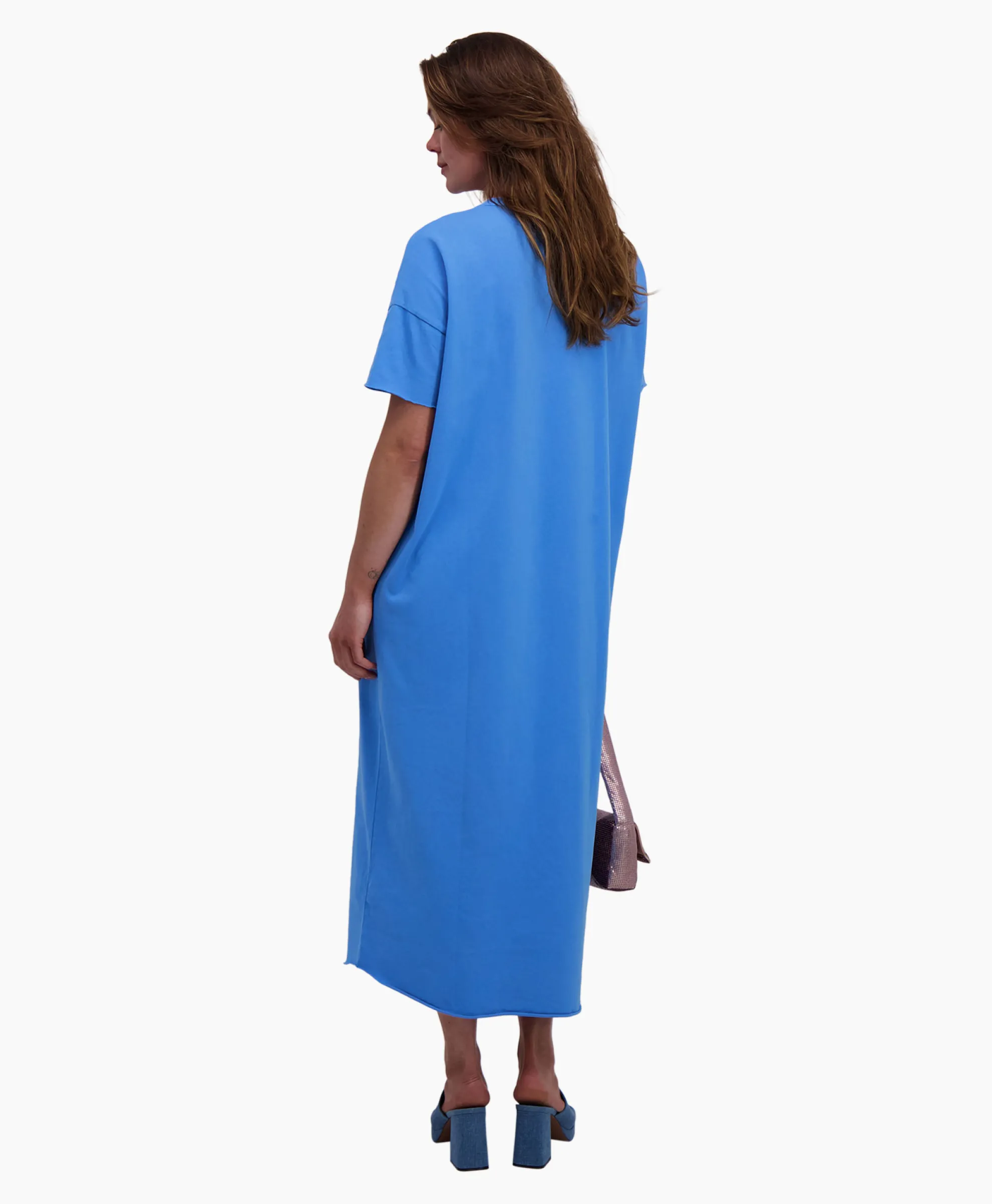 Sea Me Happy Maxi Jurk Gigi Blauw