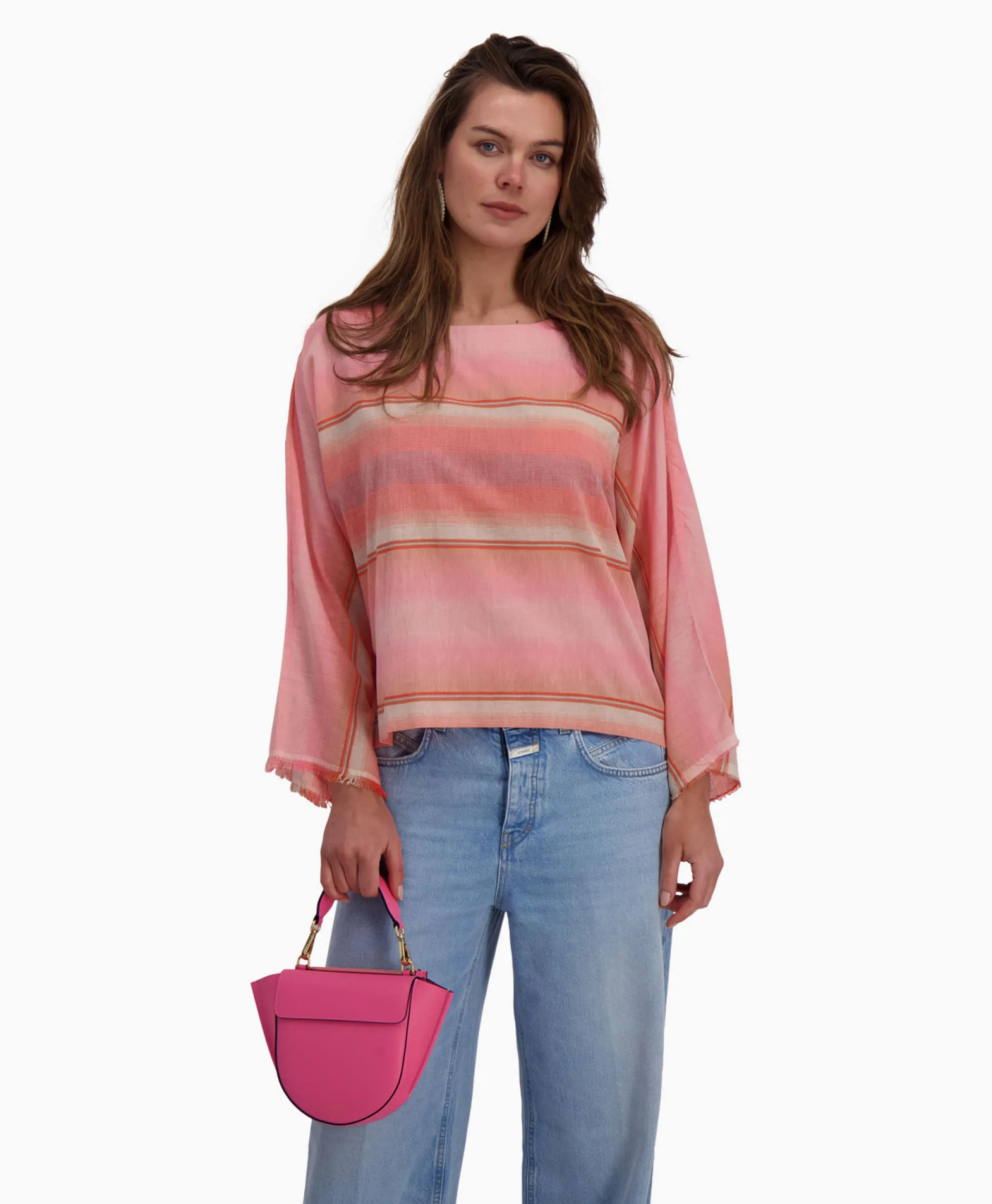 Sea Me Happy Top Moorea Multicolour Oranje