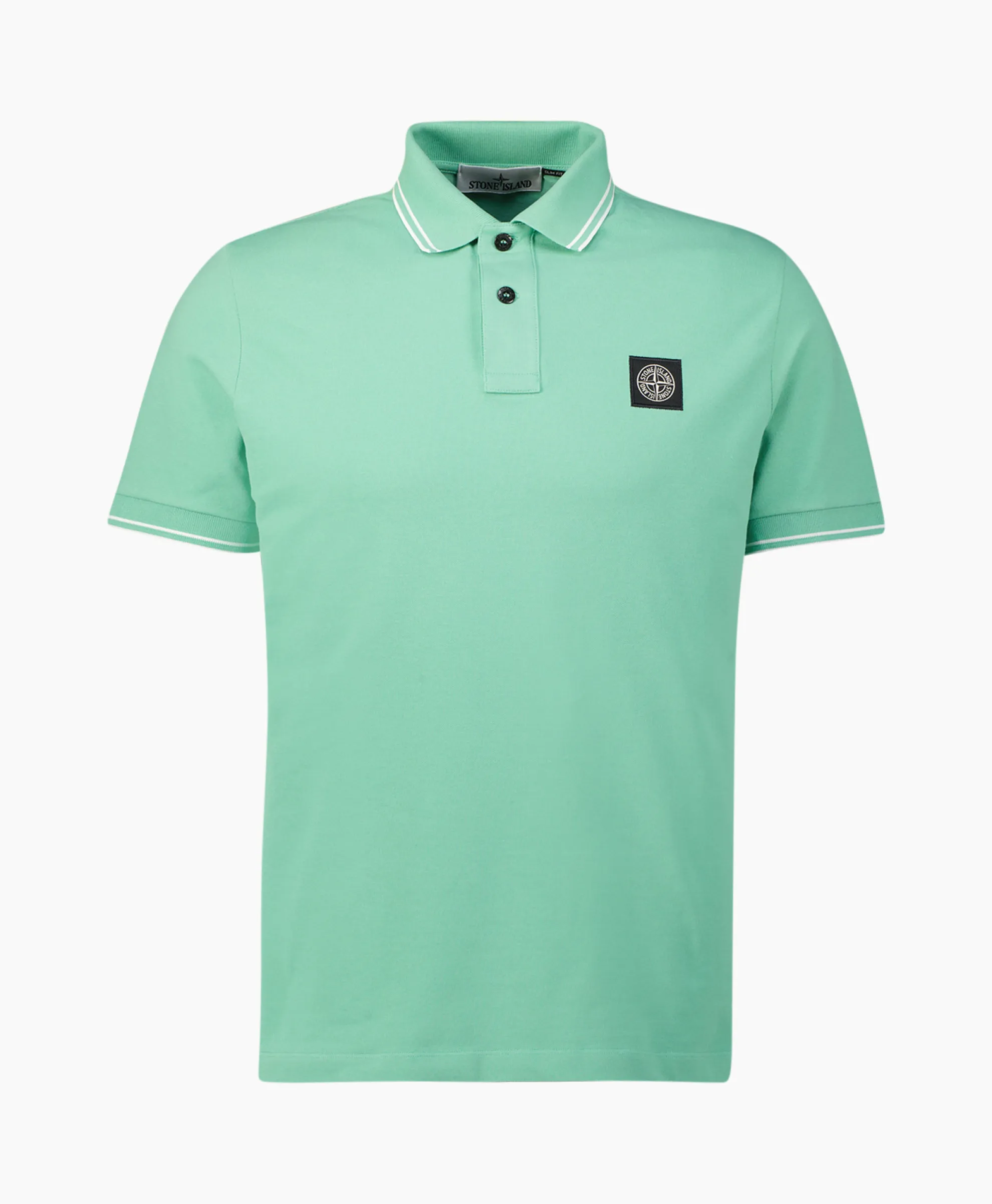 Stone Island Polo 2Sc18 Licht Groen