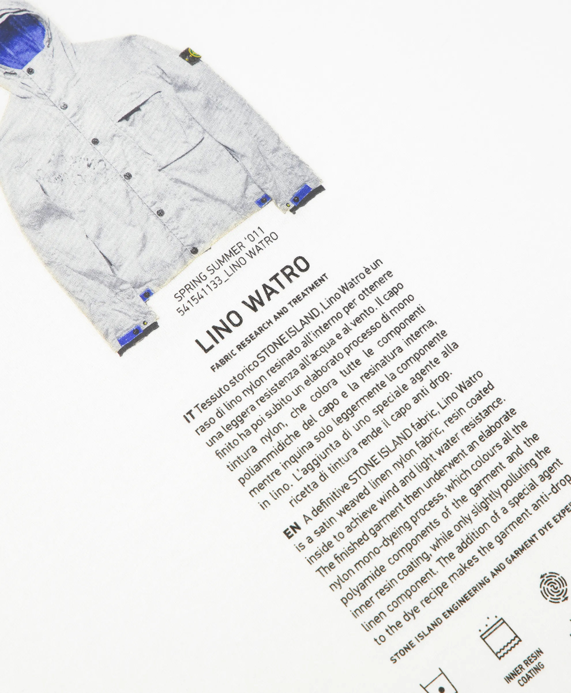 Stone Island T-Shirt 2Ns91 Wit