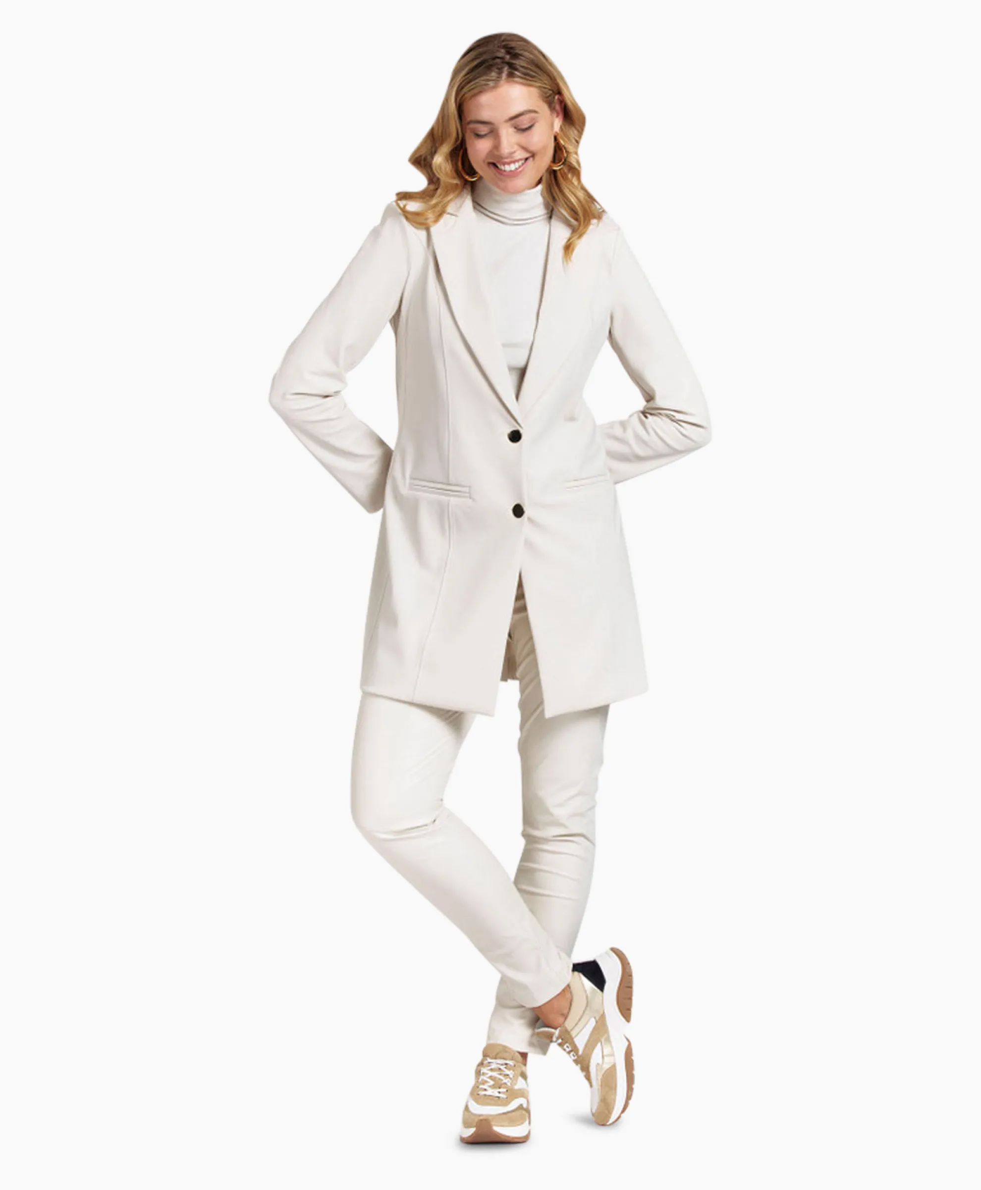 Studio Anneloes Blazer Jazzy Bonded Off White